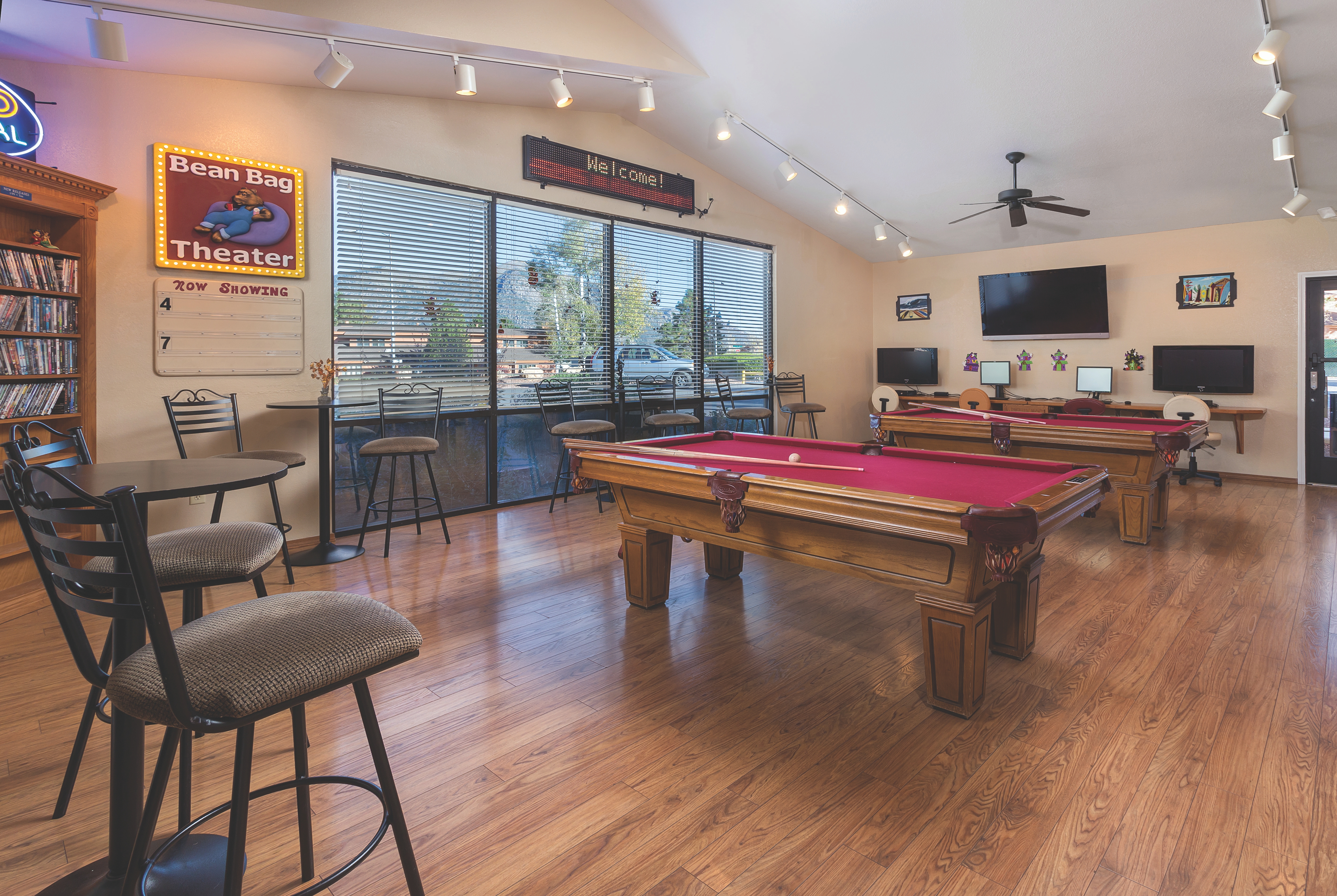 Game room at Club Wyndham Flagstaff in Flagstaff, Arizona