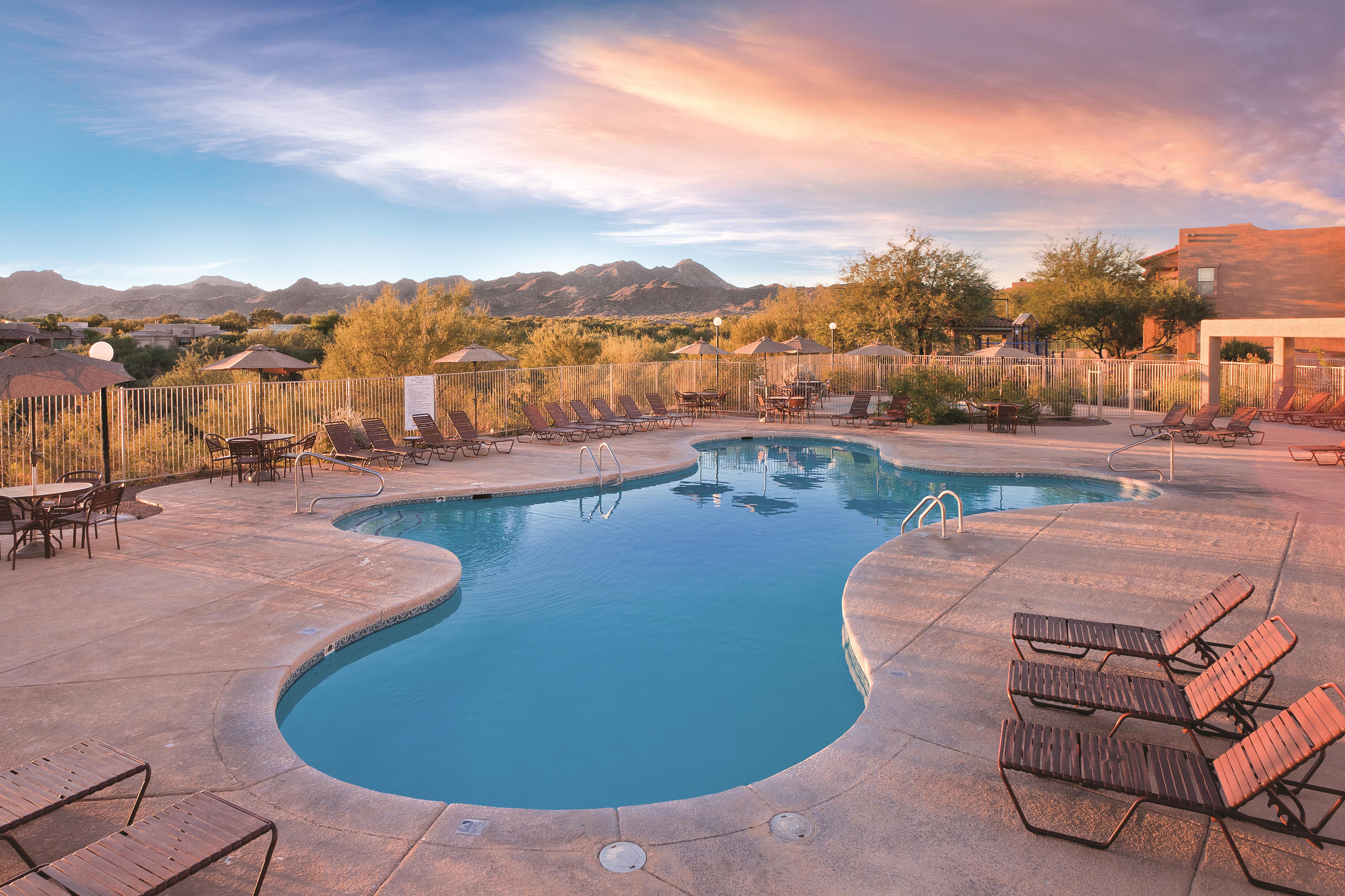 Pool at the WorldMark Rancho Vistoso in Oro Valley, Arizona
