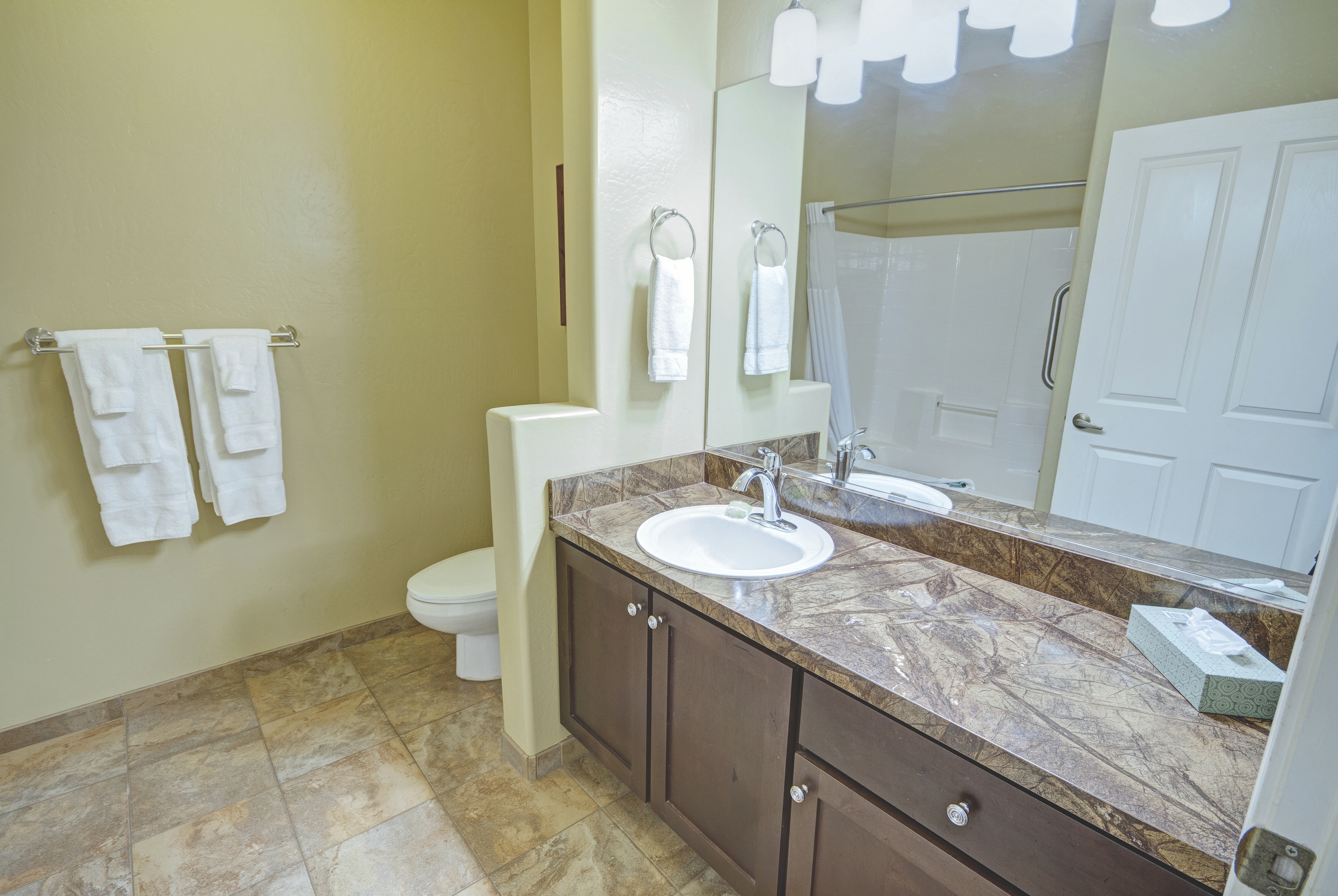 Guest room feature at the WorldMark Bison Ranch in Overgaard, Arizona