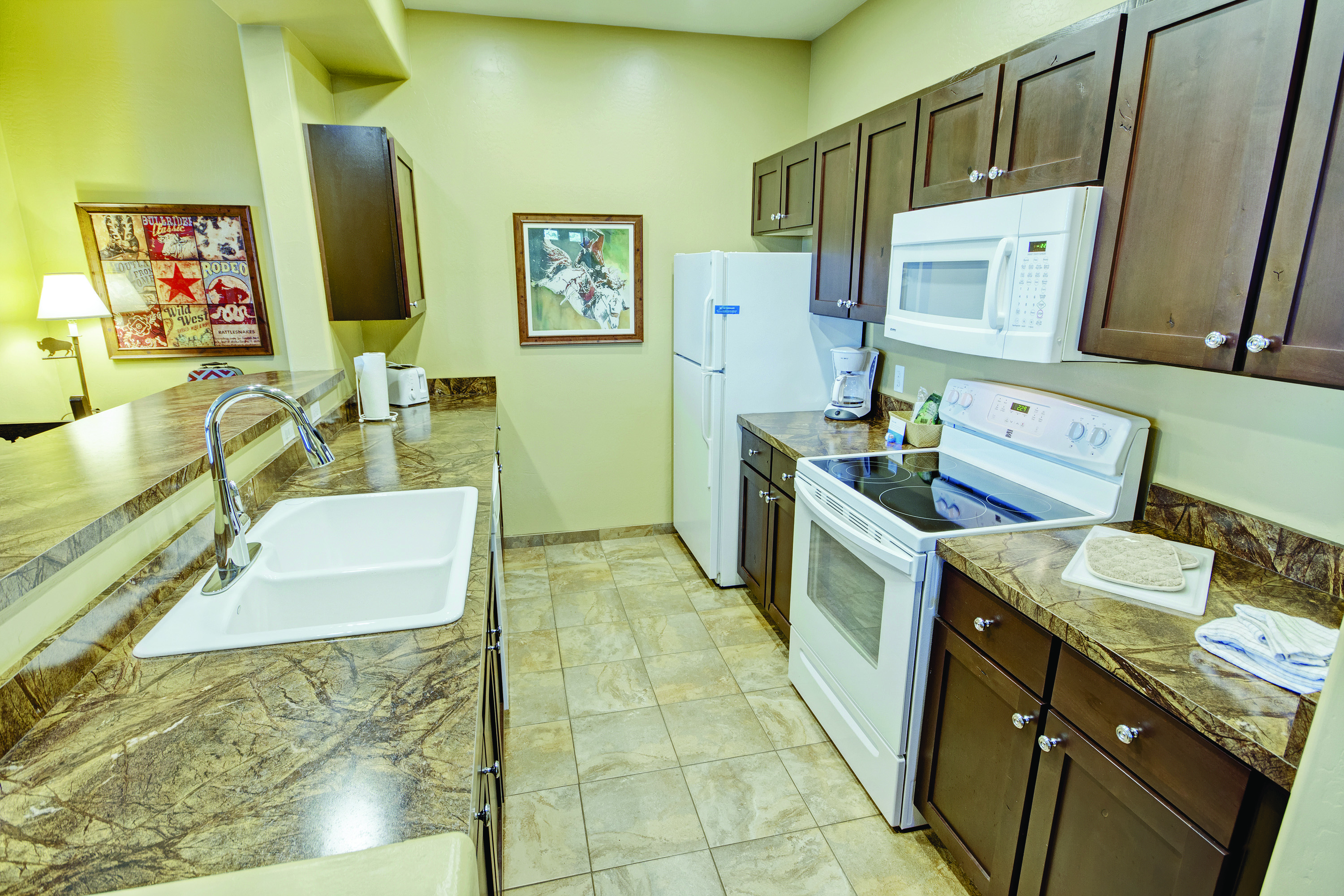 Guest room feature at the WorldMark Bison Ranch in Overgaard, Arizona