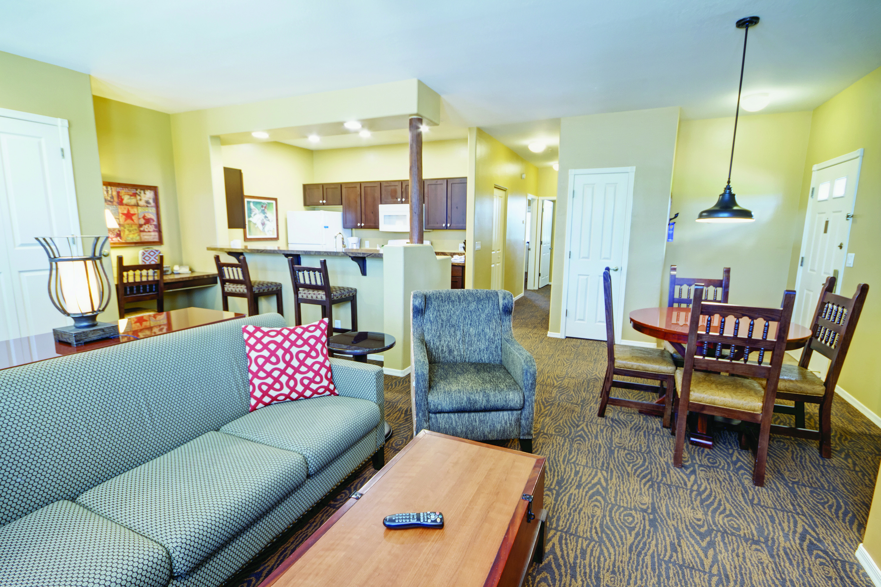 Guest room feature at the WorldMark Bison Ranch in Overgaard, Arizona