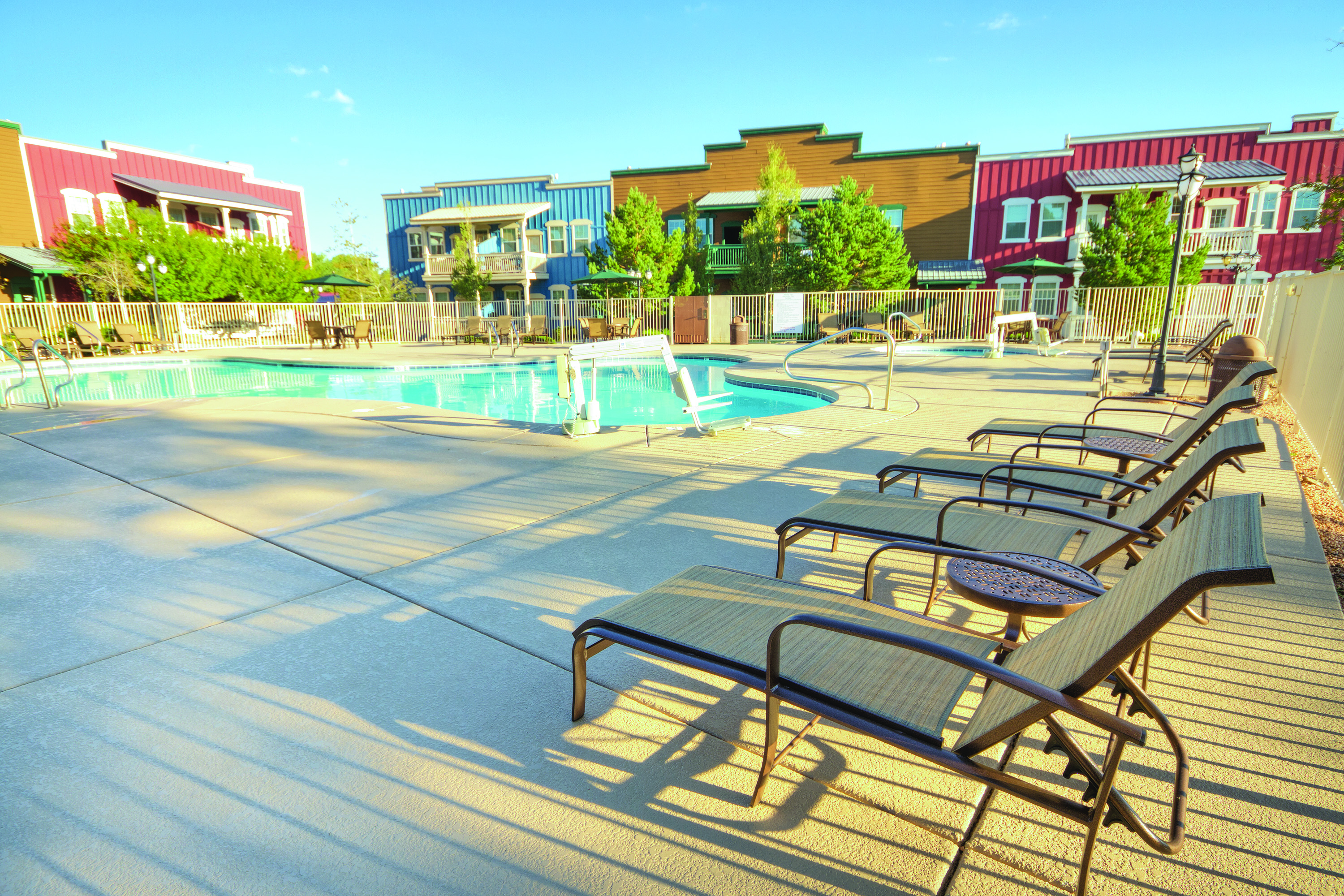 Pool daytime image at the WorldMark Bison Ranch in Overgaard, Arizona