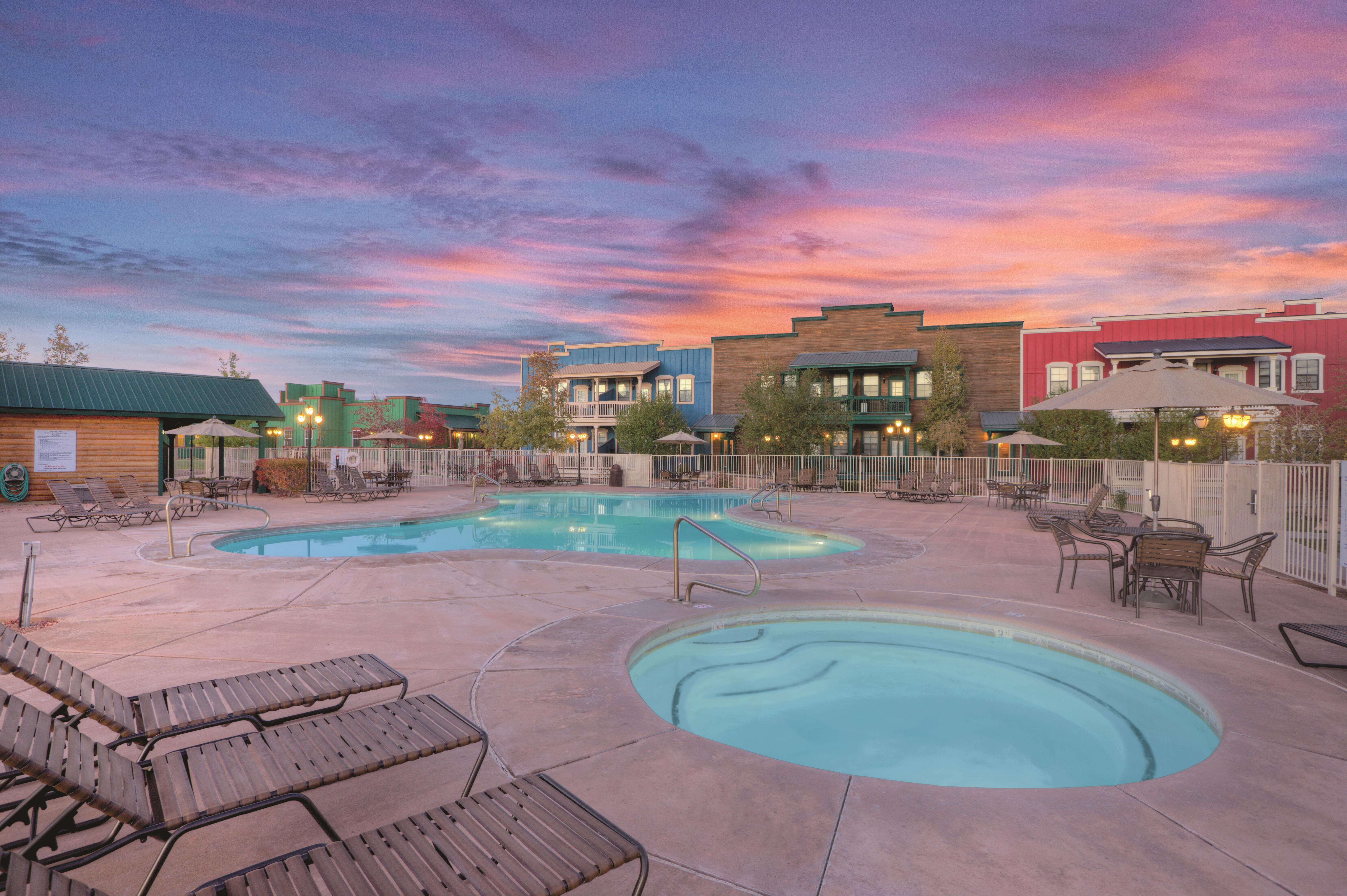 Pool at the WorldMark Bison Ranch in Overgaard, Arizona