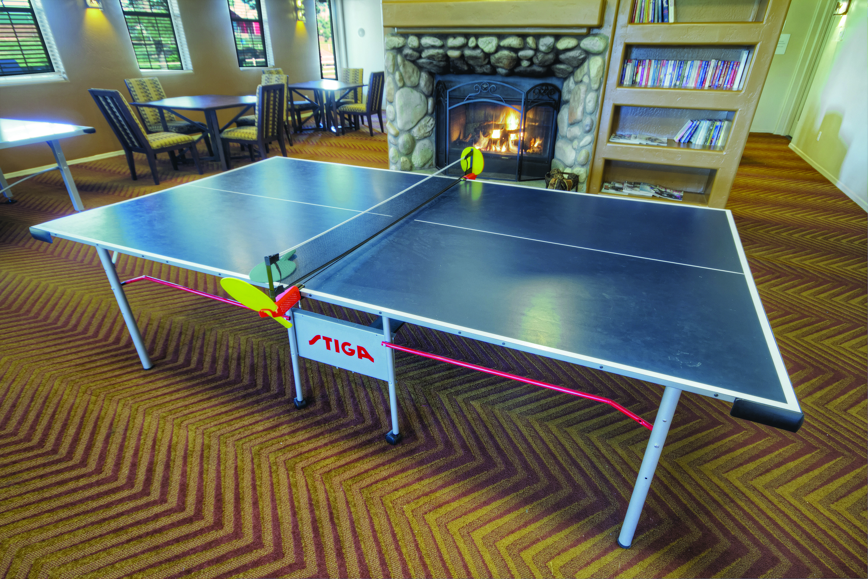 Game room at WorldMark Bison Ranch in Overgaard, Arizona