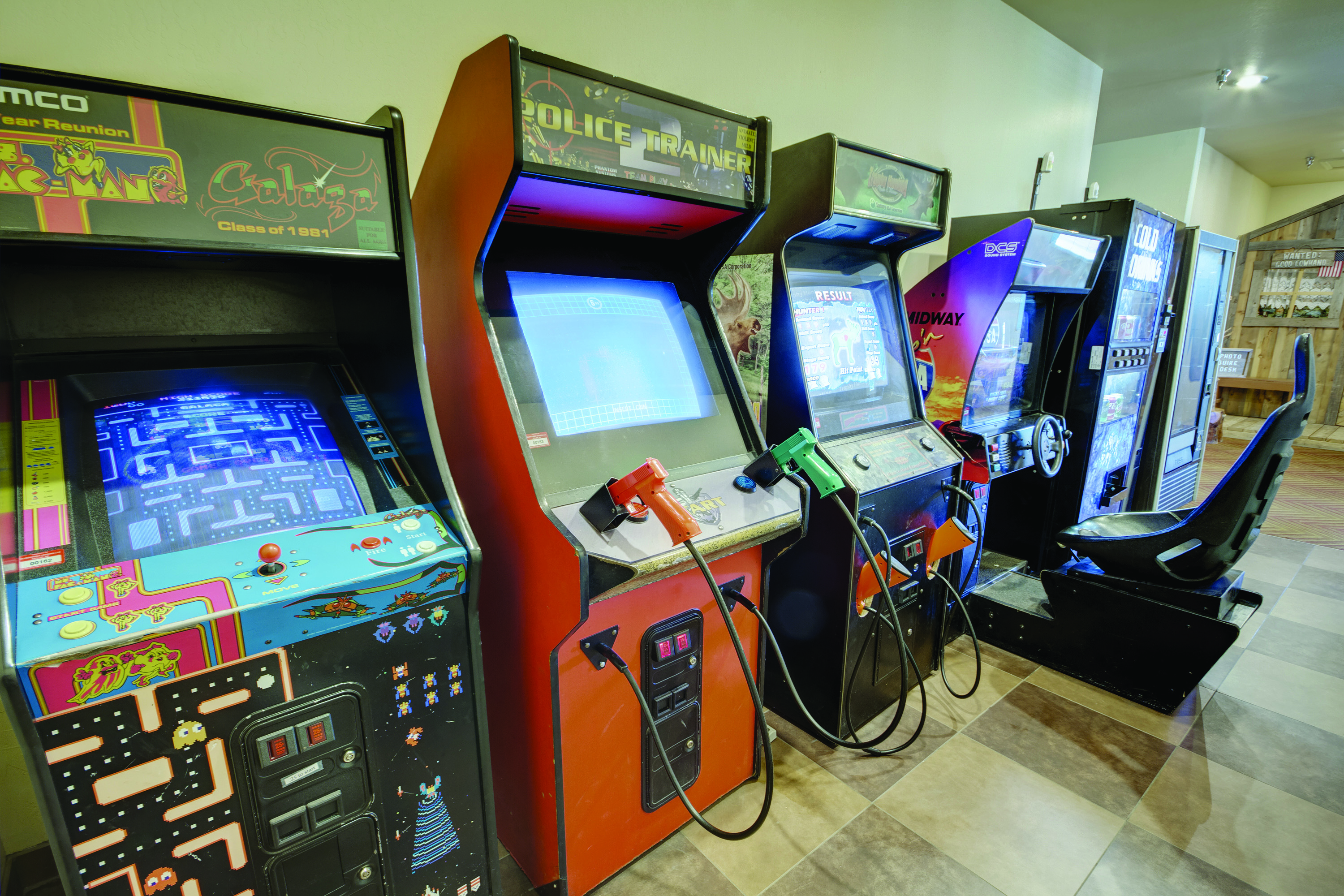 Game room at WorldMark Bison Ranch in Overgaard, Arizona