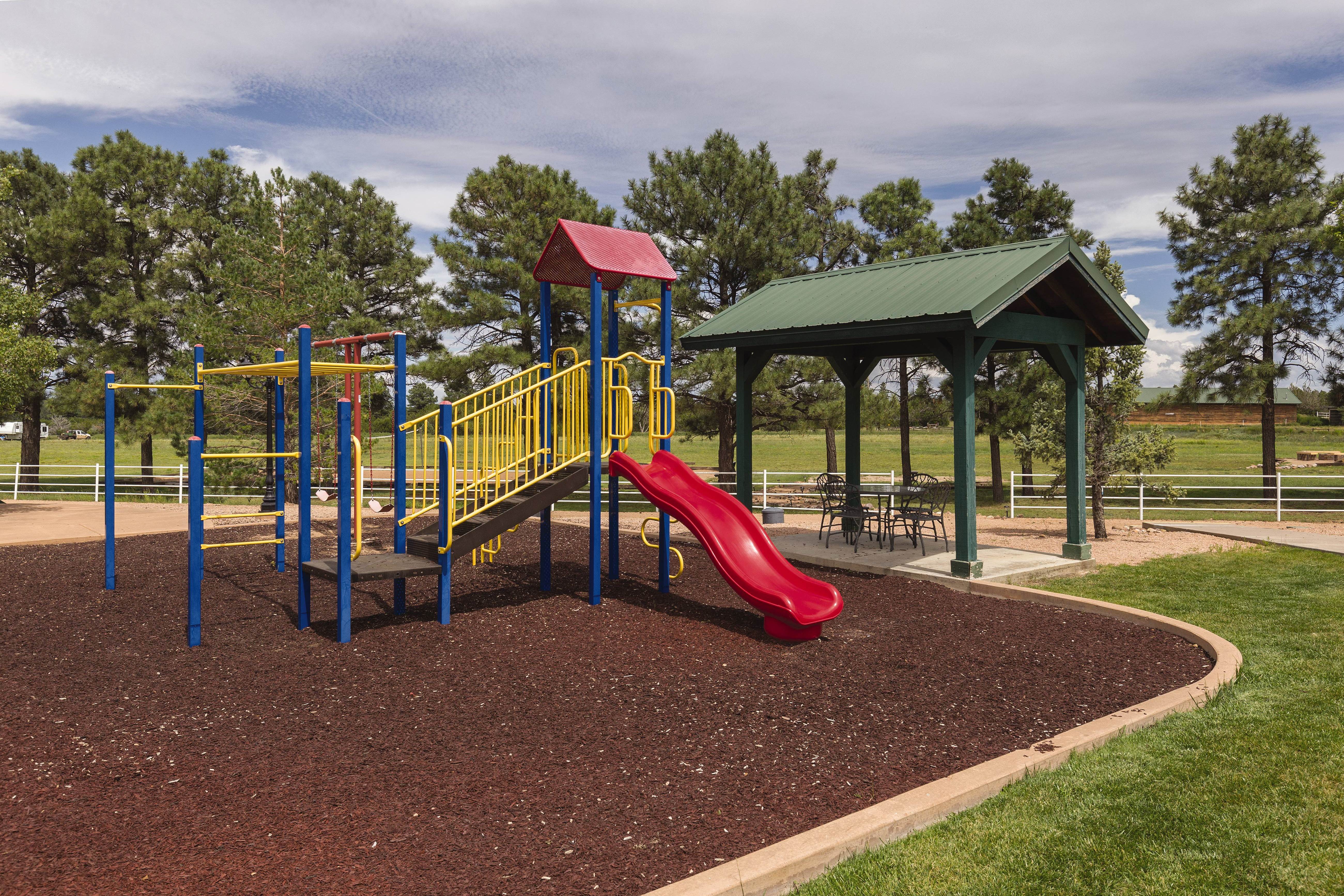 Playground at WorldMark Bison Ranch in Overgaard, Arizona