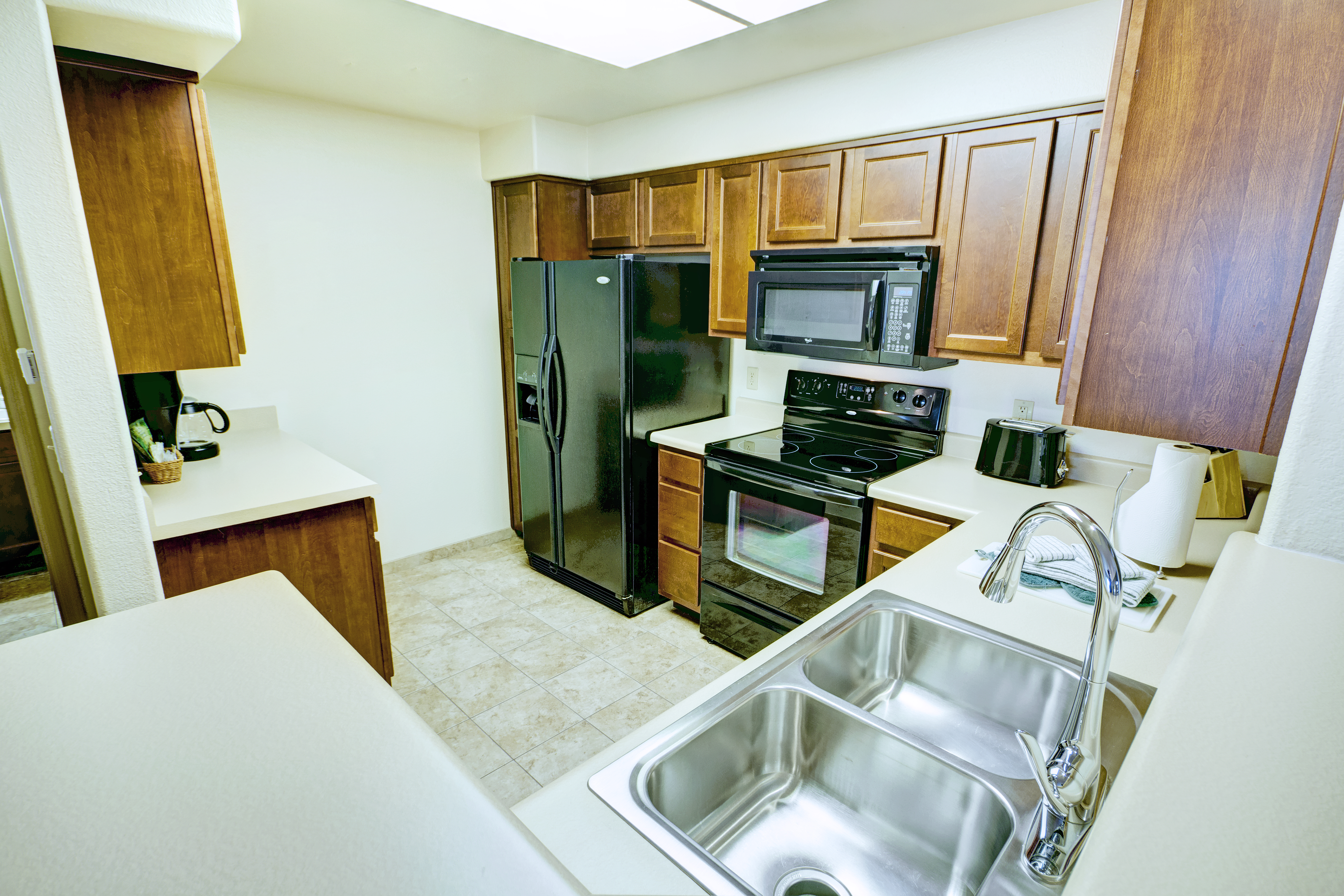 Guest room kitchen at WorldMark Phoenix - South Mountain Preserve in Phoenix, Arizona