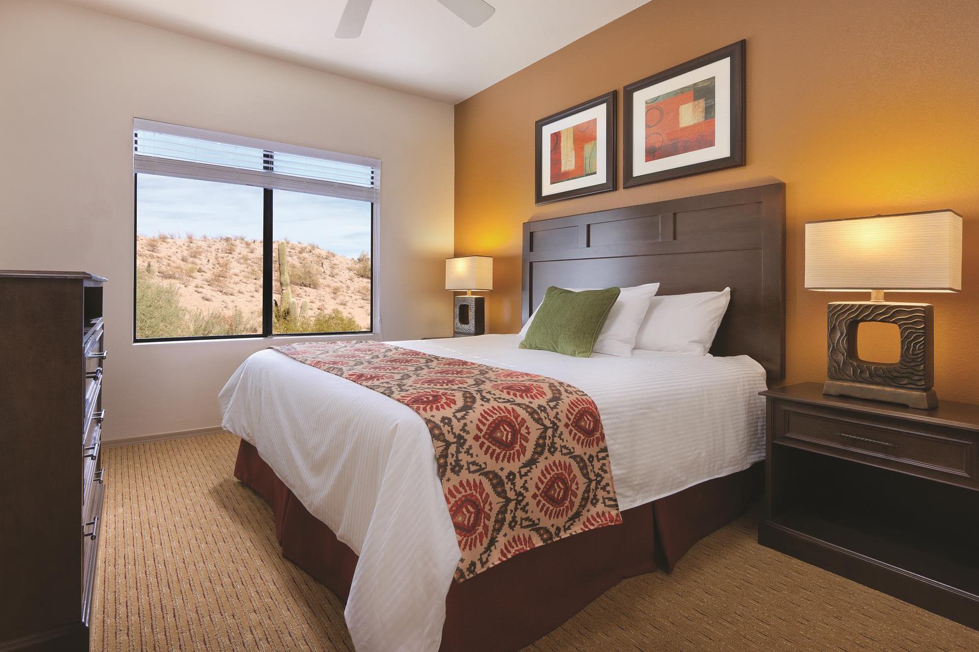 Guest room at the WorldMark Phoenix - South Mountain Preserve in Phoenix, Arizona