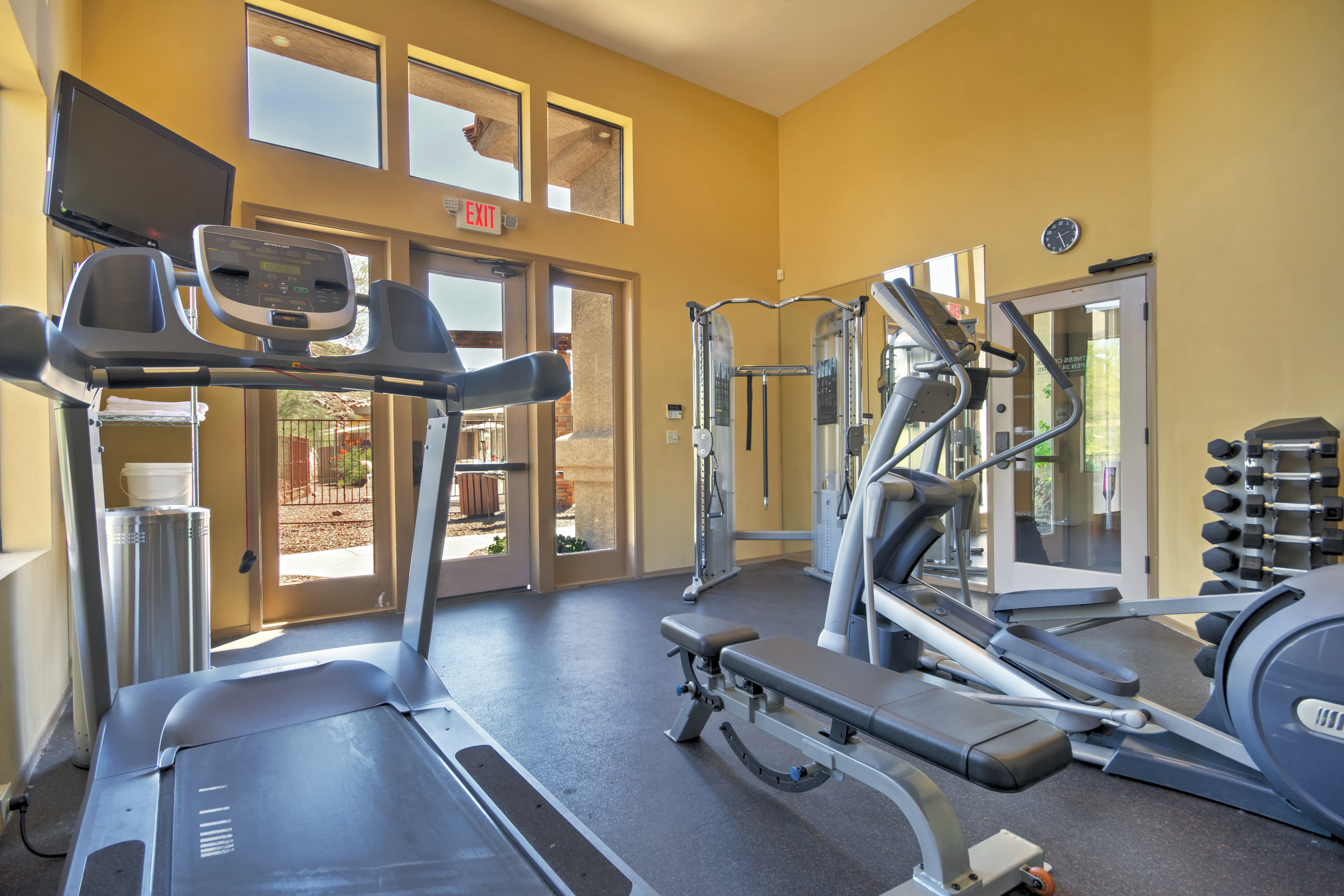 Fitness room at WorldMark Phoenix - South Mountain Preserve in Phoenix, Arizona