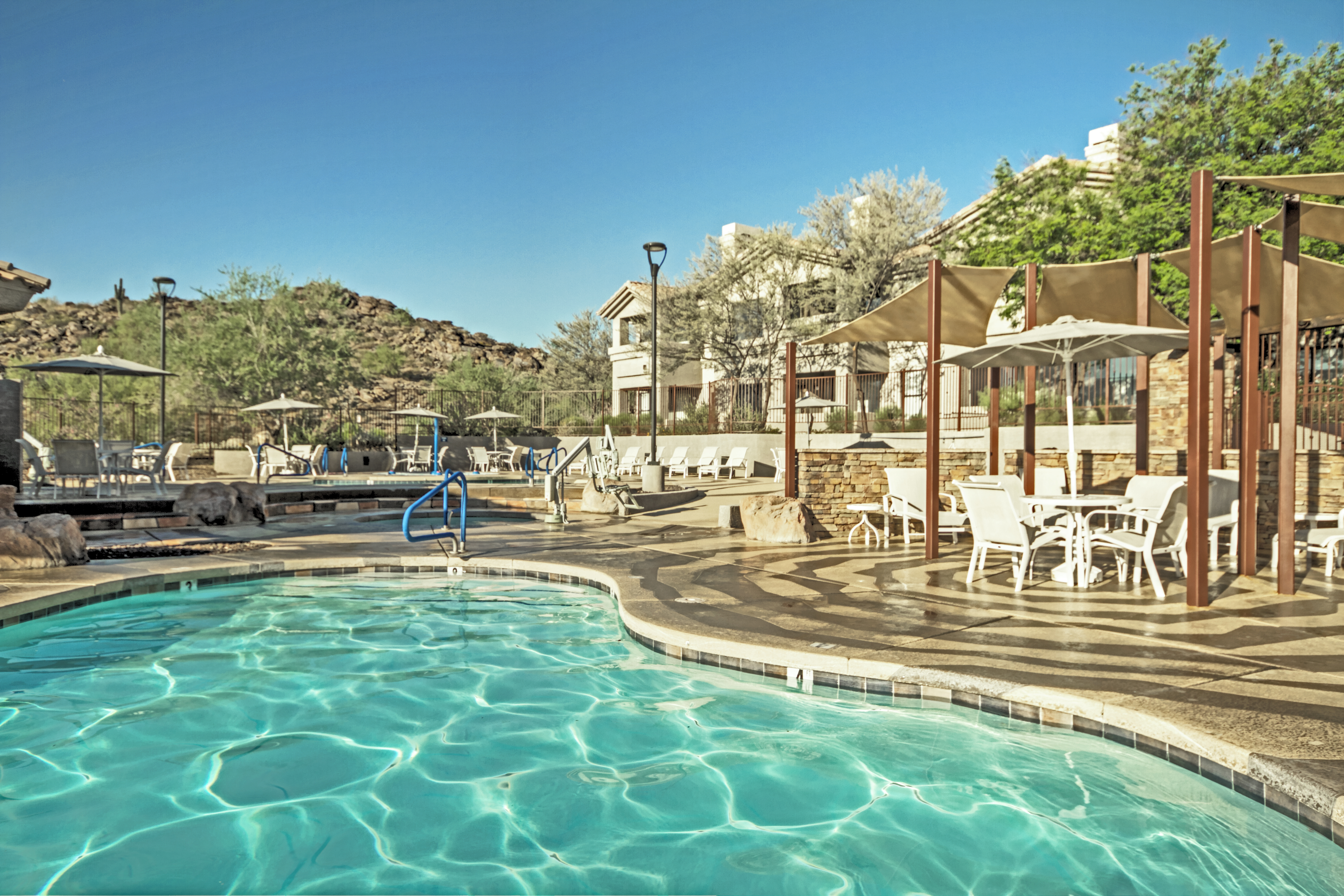 Pool daytime image at the WorldMark Phoenix - South Mountain Preserve in Phoenix, Arizona