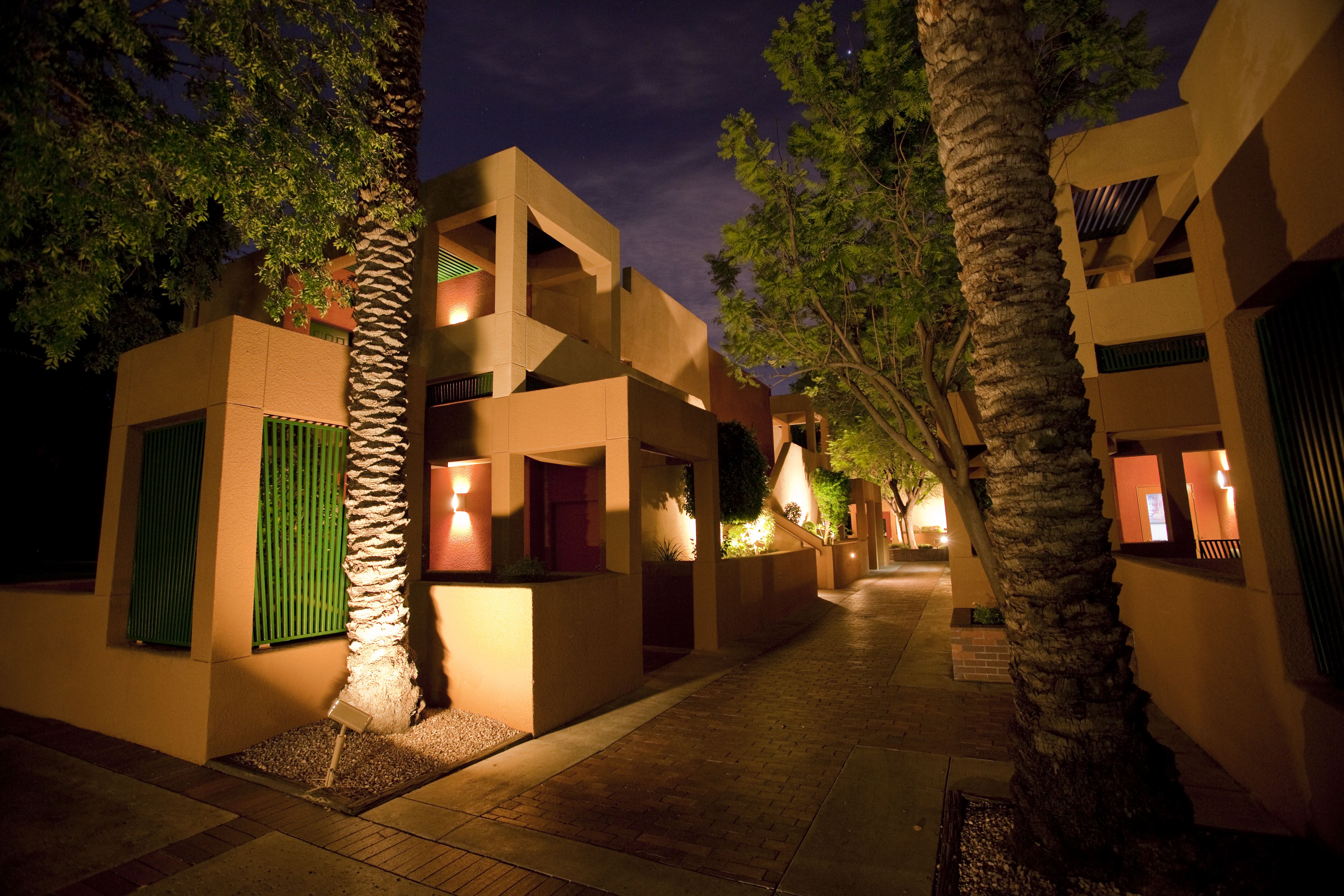 Exterior of Club Wyndham Orange Tree Resort hotel in Scottsdale, Arizona