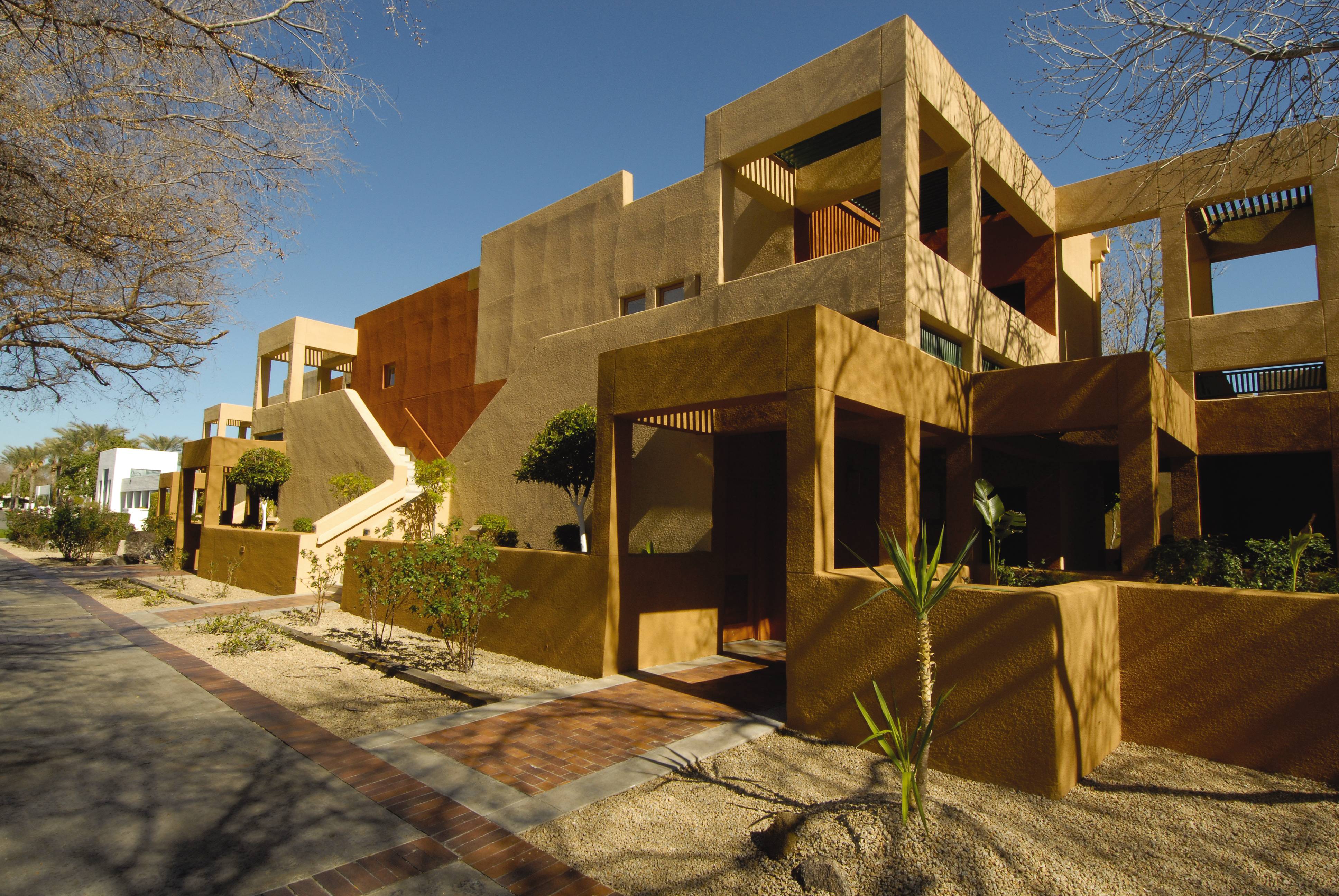 Exterior of Club Wyndham Orange Tree Resort hotel in Scottsdale, Arizona