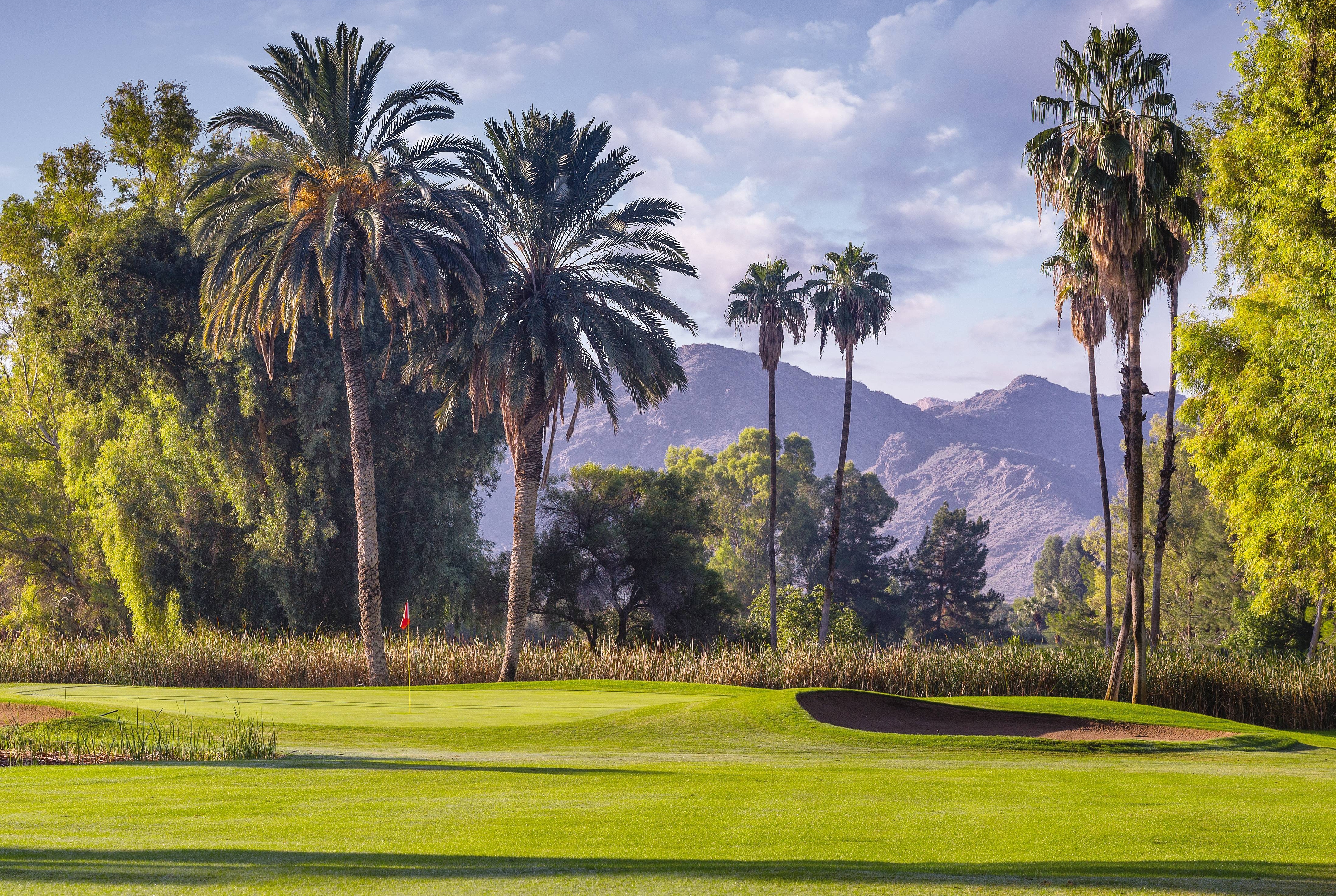 Golf course at Club Wyndham Orange Tree Resort in Scottsdale, Arizona