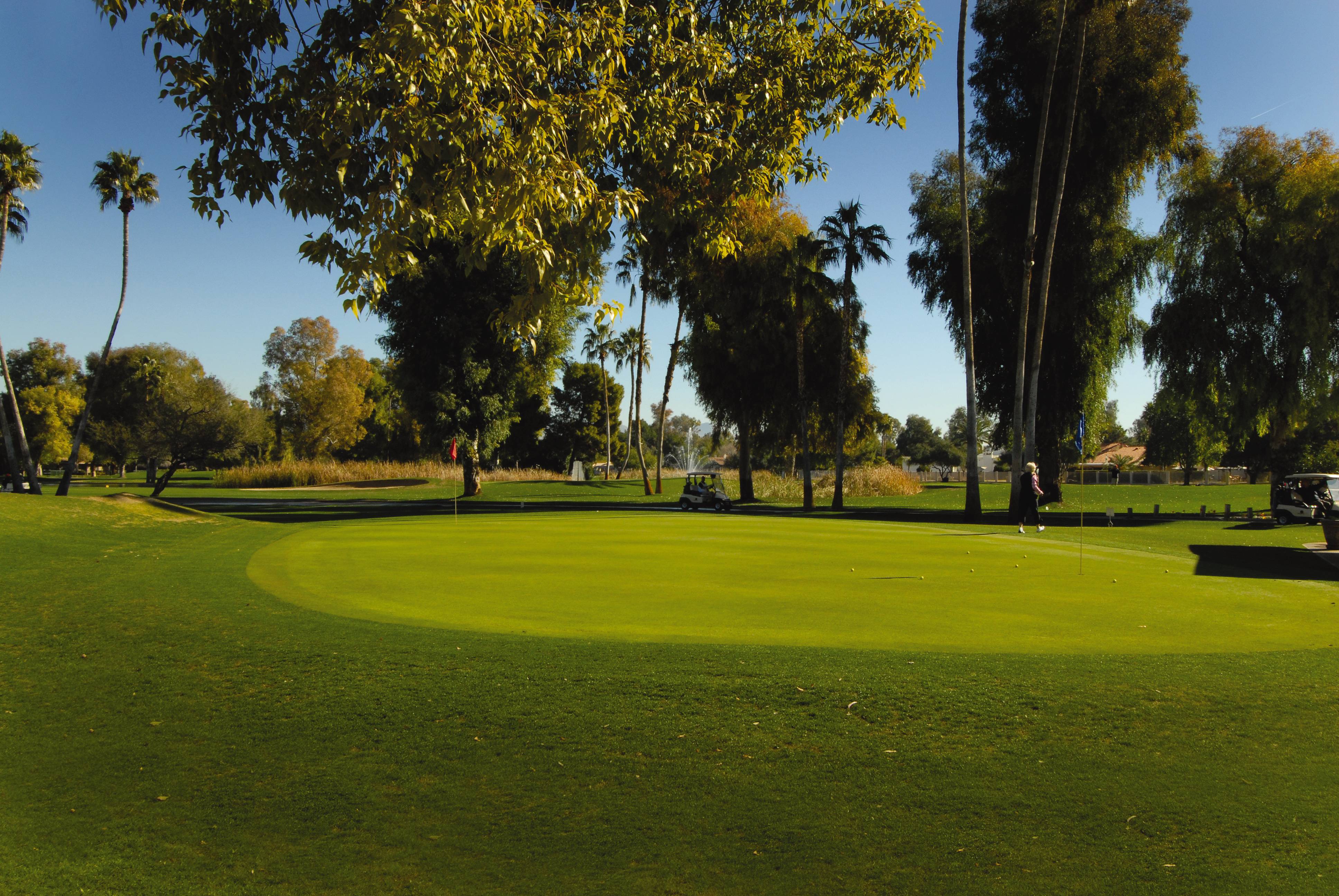 Golf course at Club Wyndham Orange Tree Resort in Scottsdale, Arizona