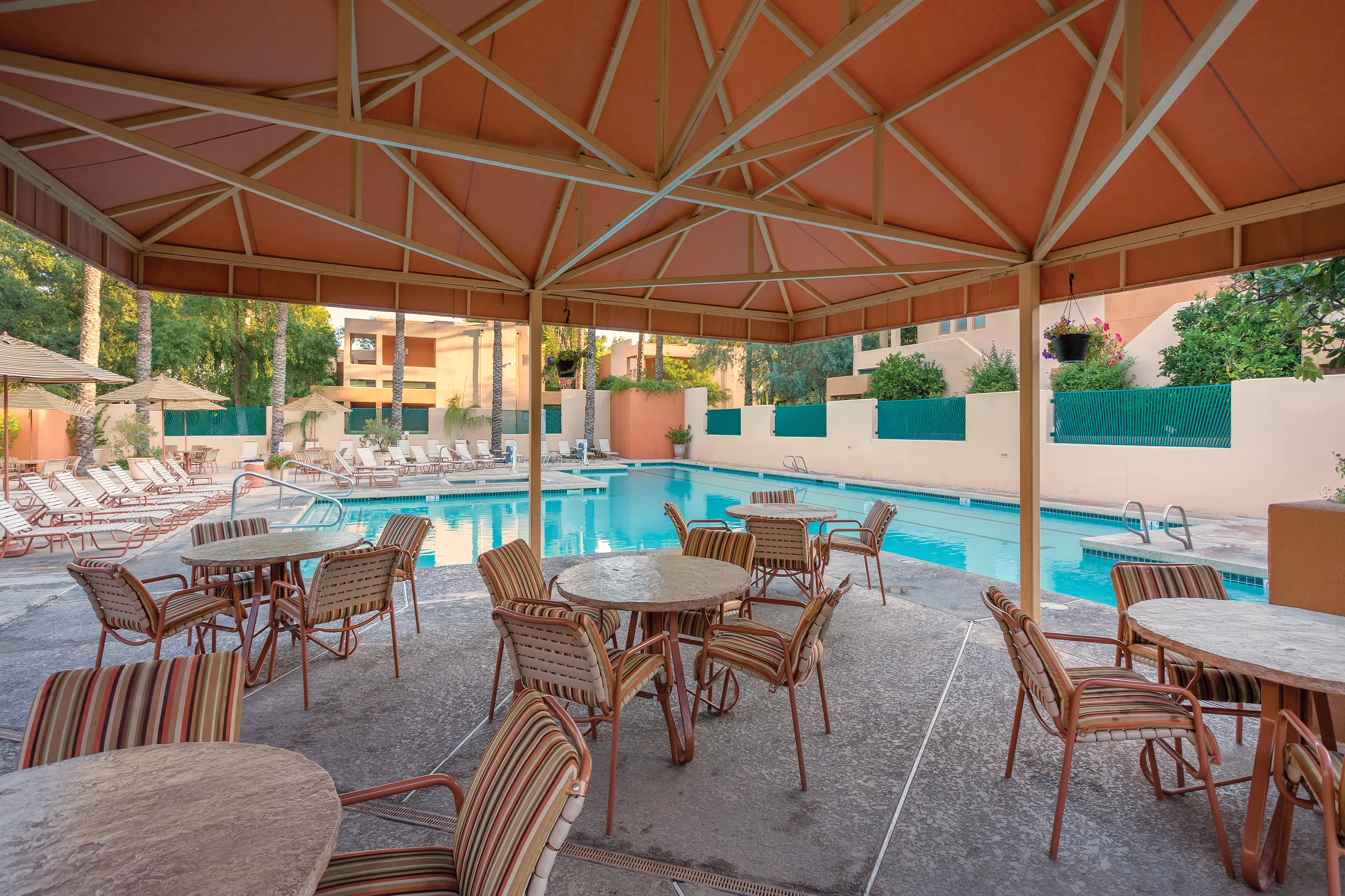 Pool at the Club Wyndham Orange Tree Resort in Scottsdale, Arizona