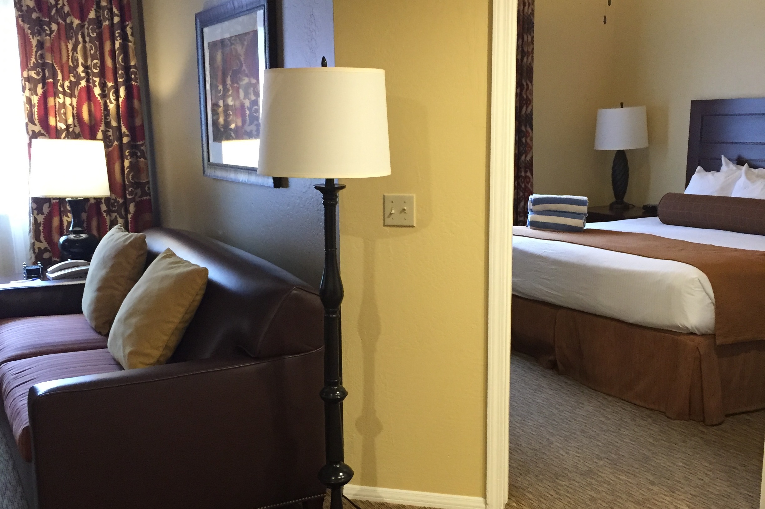 Guest room at the Club Wyndham Sedona in Sedona, Arizona