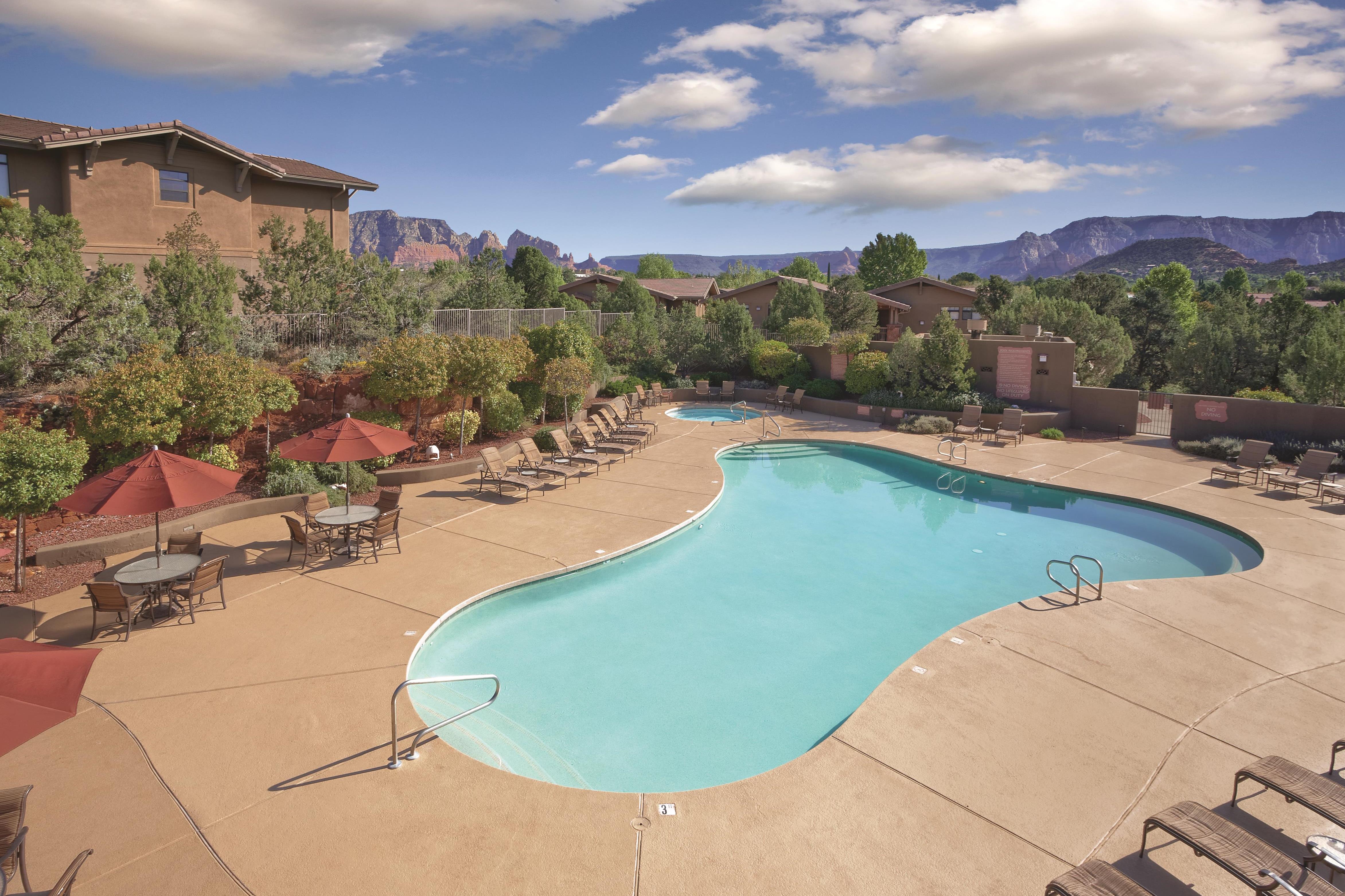 Pool at the Club Wyndham Sedona in Sedona, Arizona