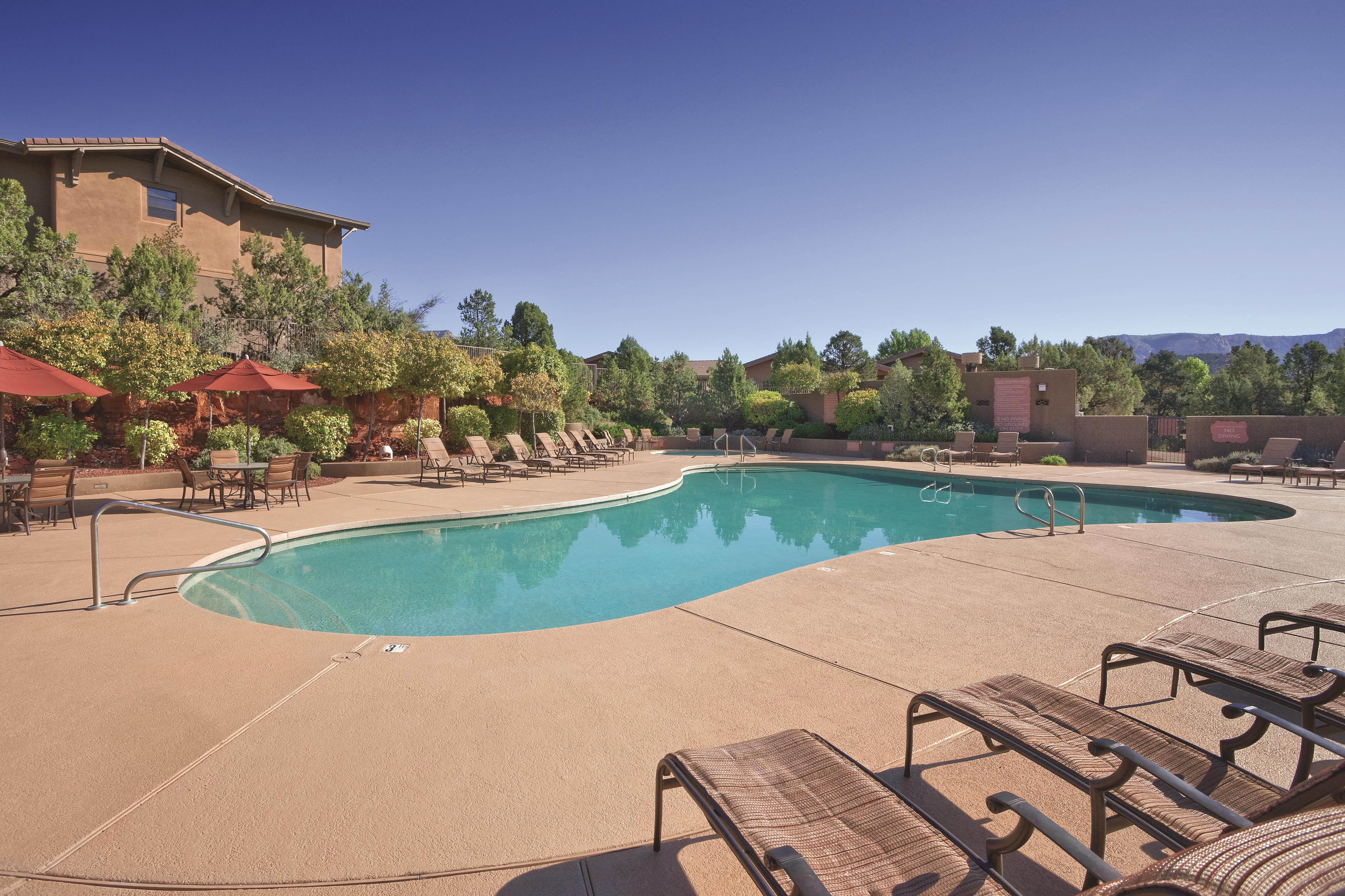 Pool at the Club Wyndham Sedona in Sedona, Arizona