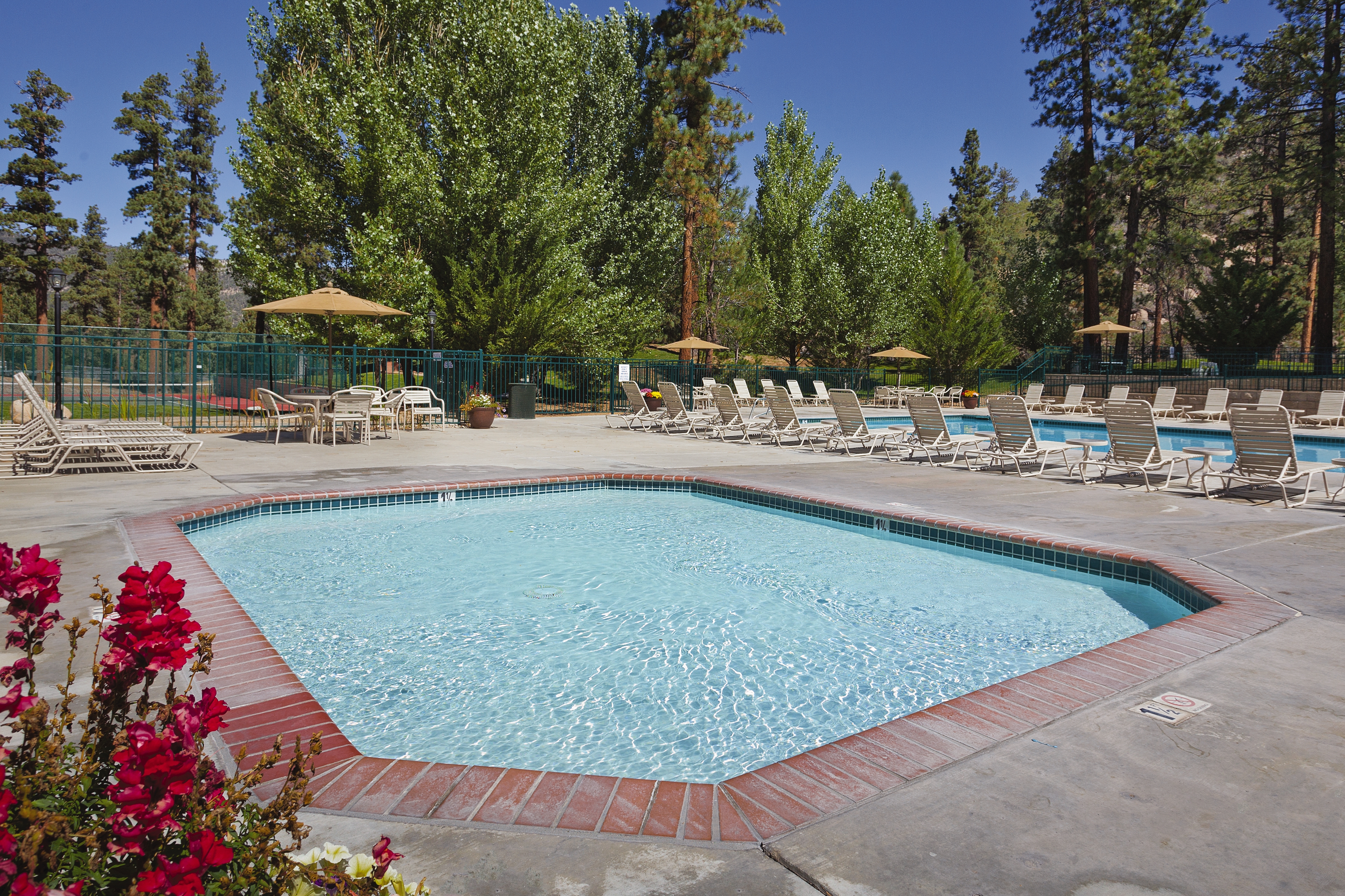 Family pool at the WorldMark Big Bear Lake in Big Bear Lake, California