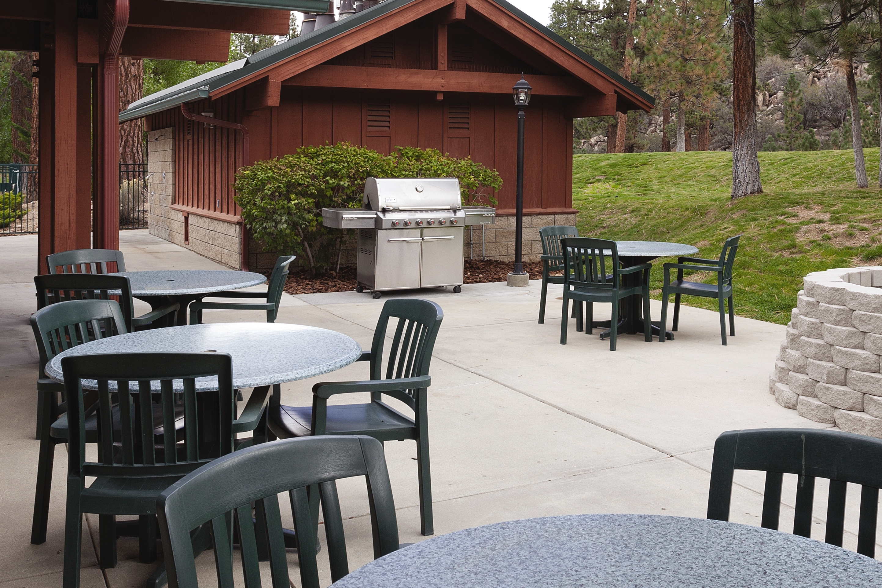 BBQ grill at WorldMark Big Bear Lake in Big Bear Lake, California