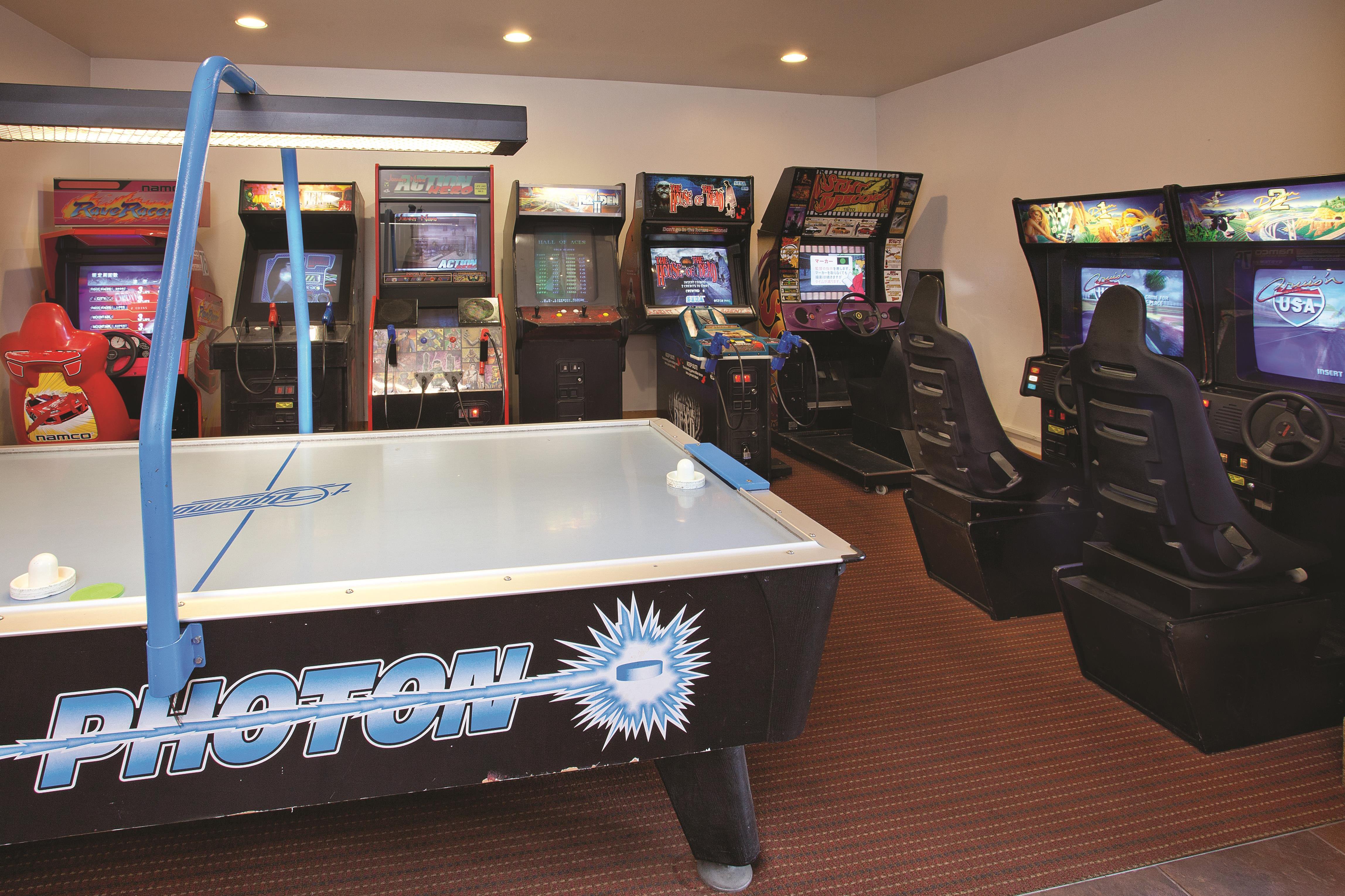Game room at WorldMark Big Bear Lake in Big Bear Lake, California
