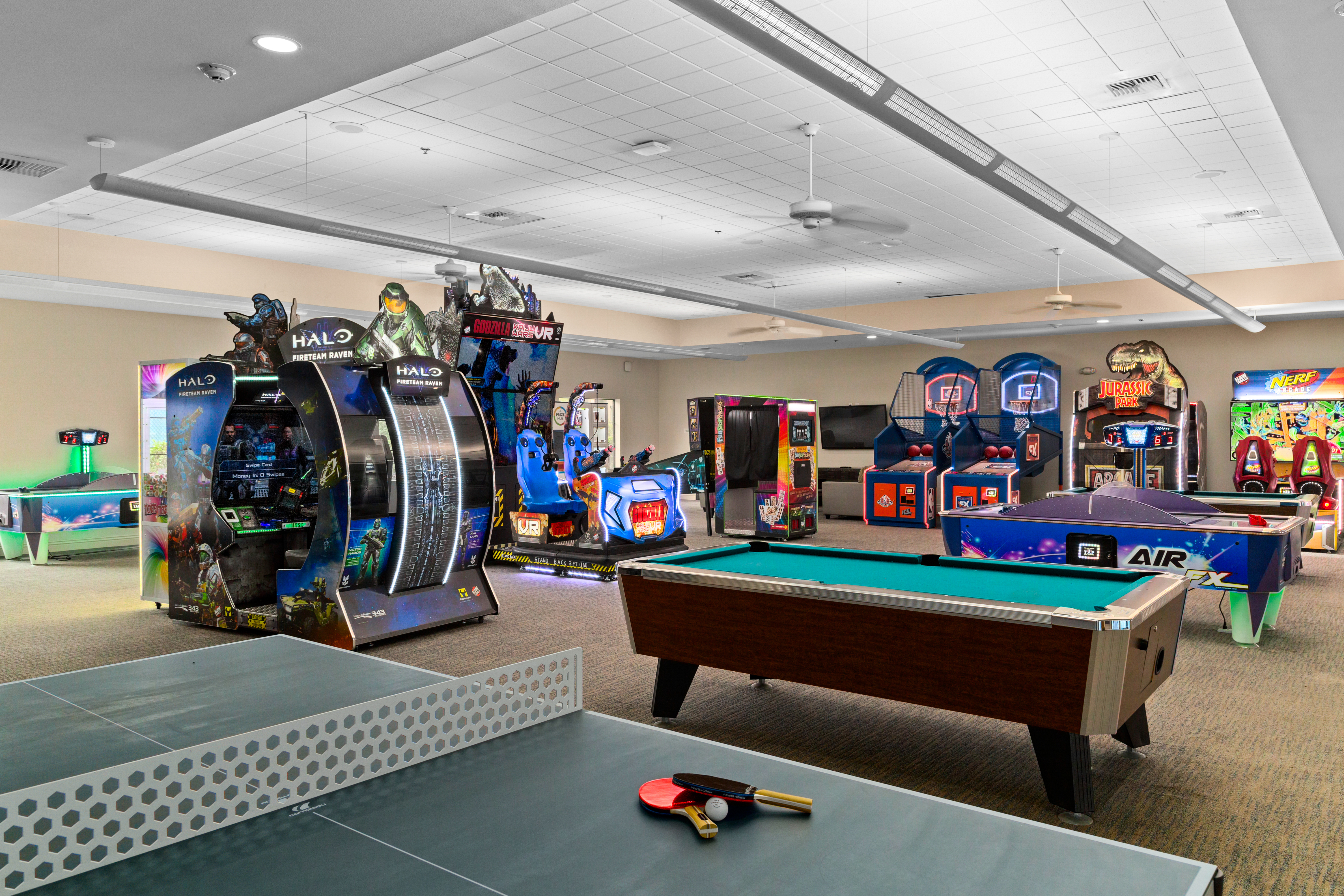 Game room at WorldMark Indio in Indio, California