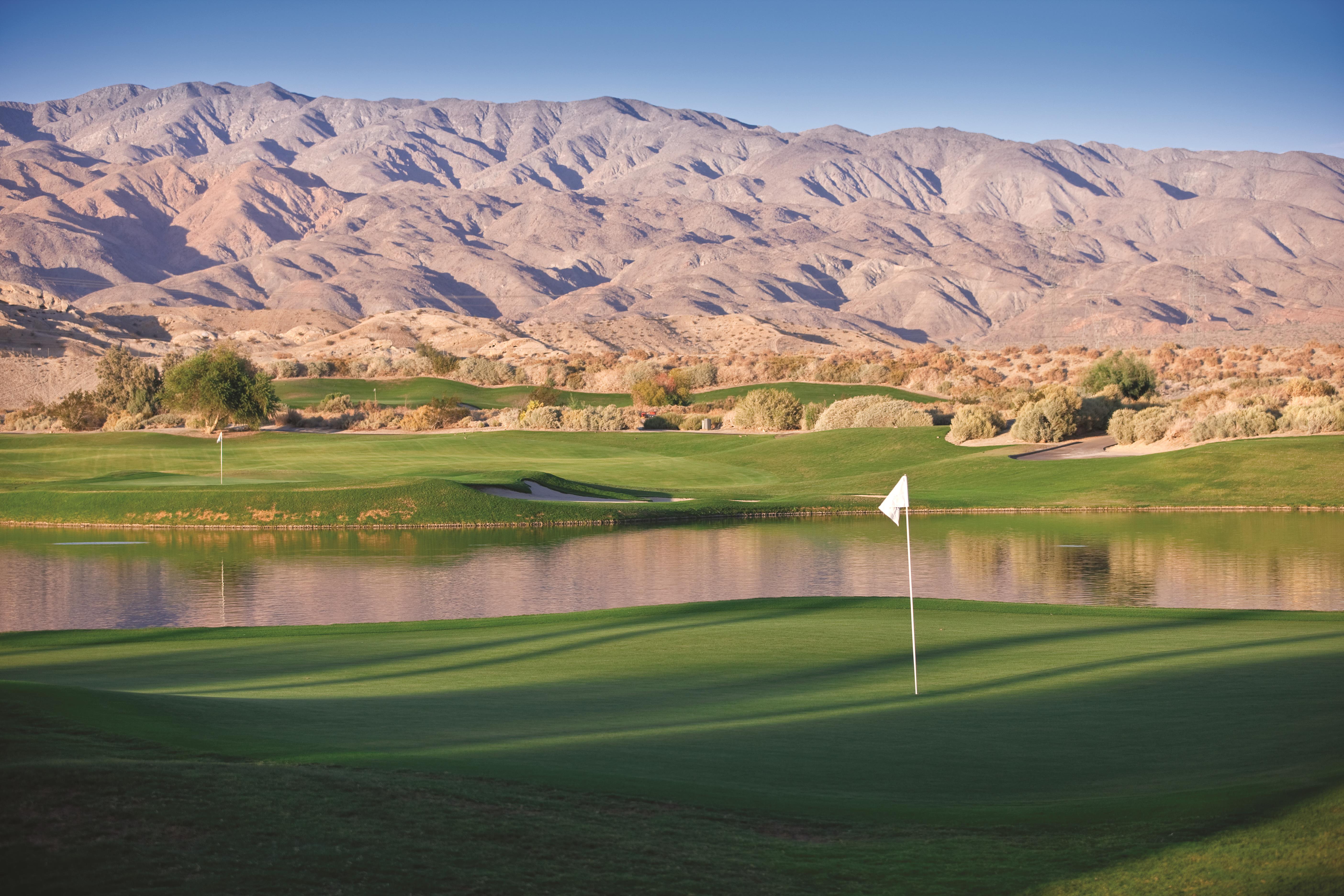 Golf course at WorldMark Indio in Indio, California