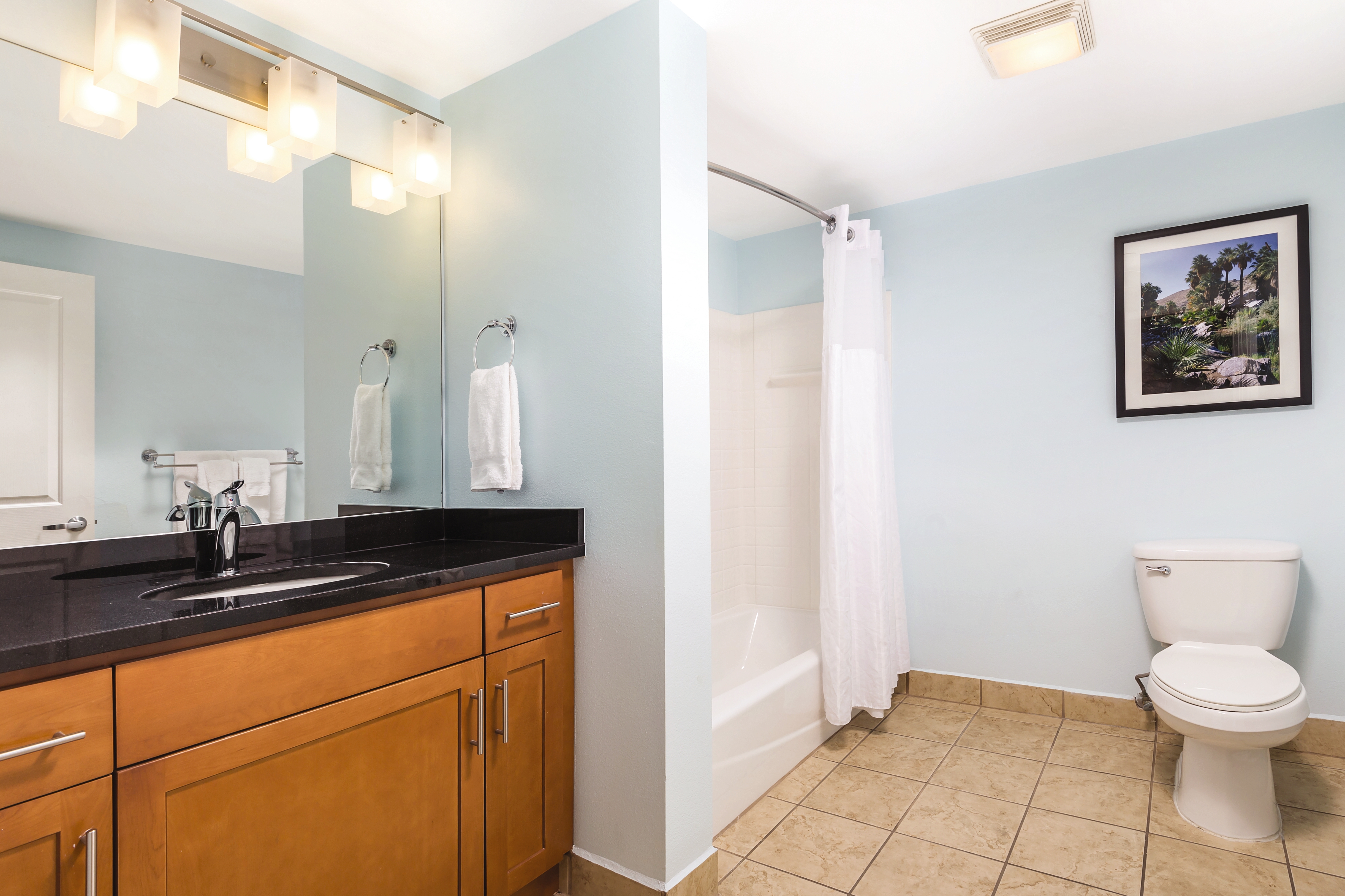 Guest room at the WorldMark Indio in Indio, California