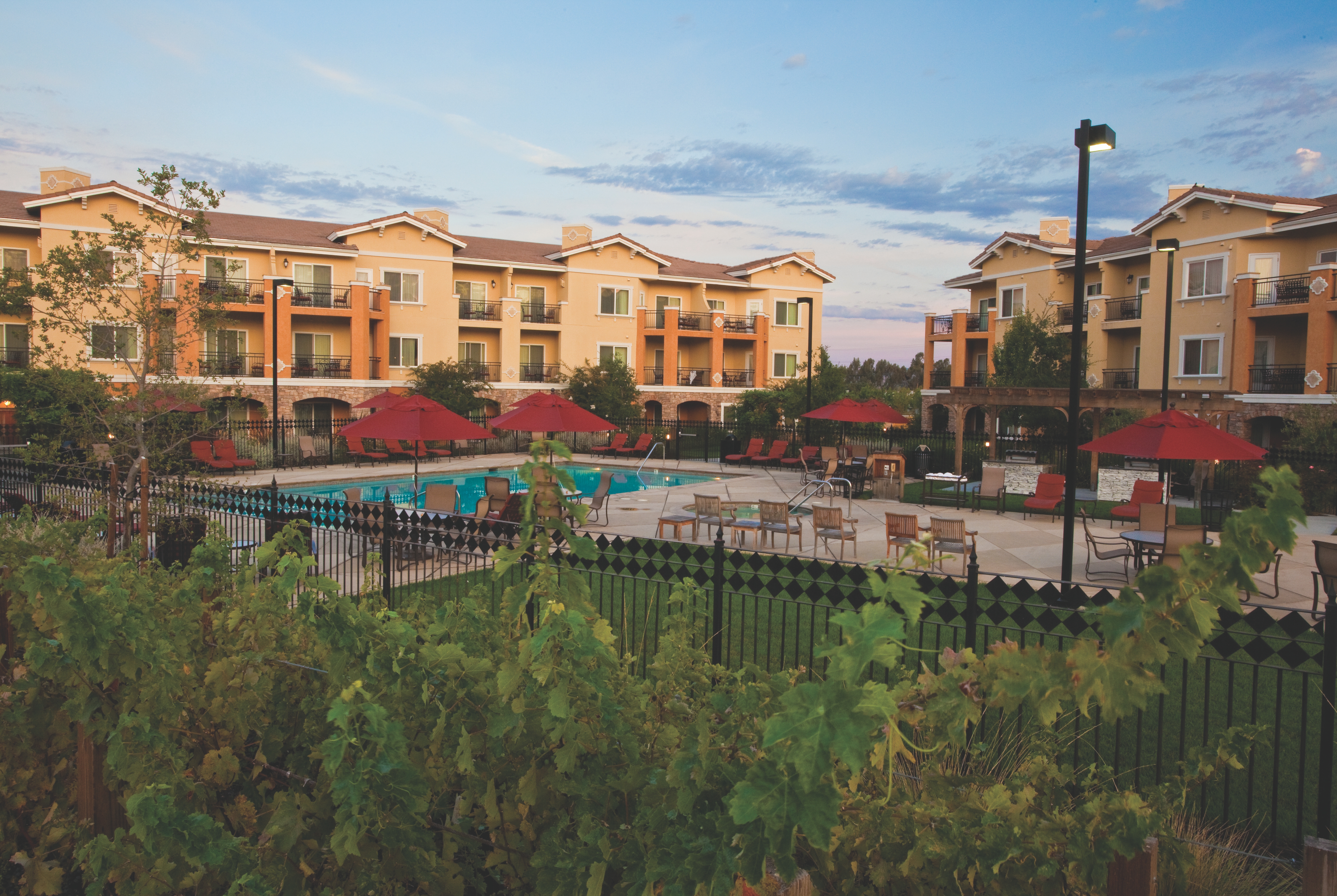 Exterior Day Image of Vino Bello Resort hotel in Napa, California