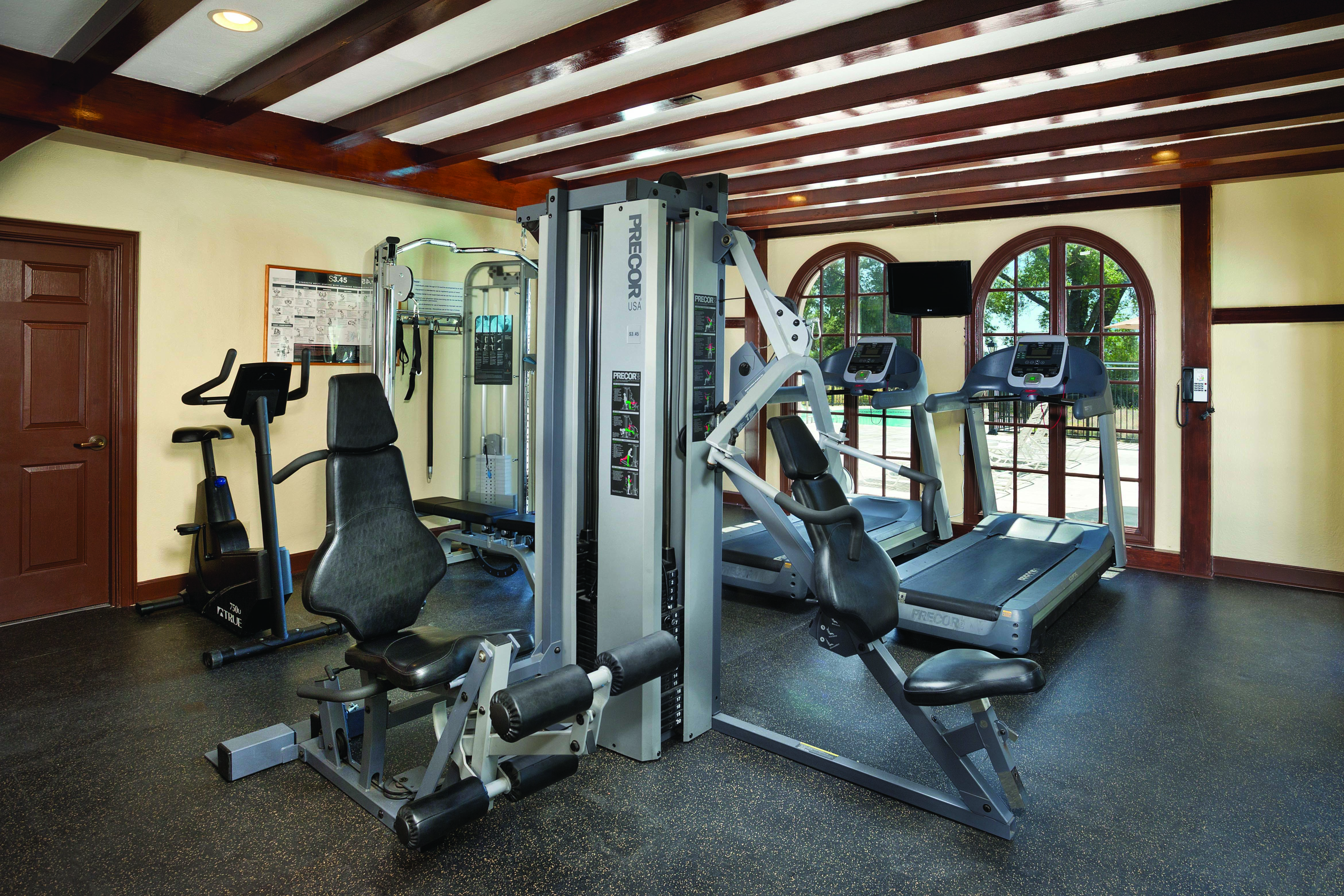 Fitness room at WorldMark Clear Lake in Nice, California