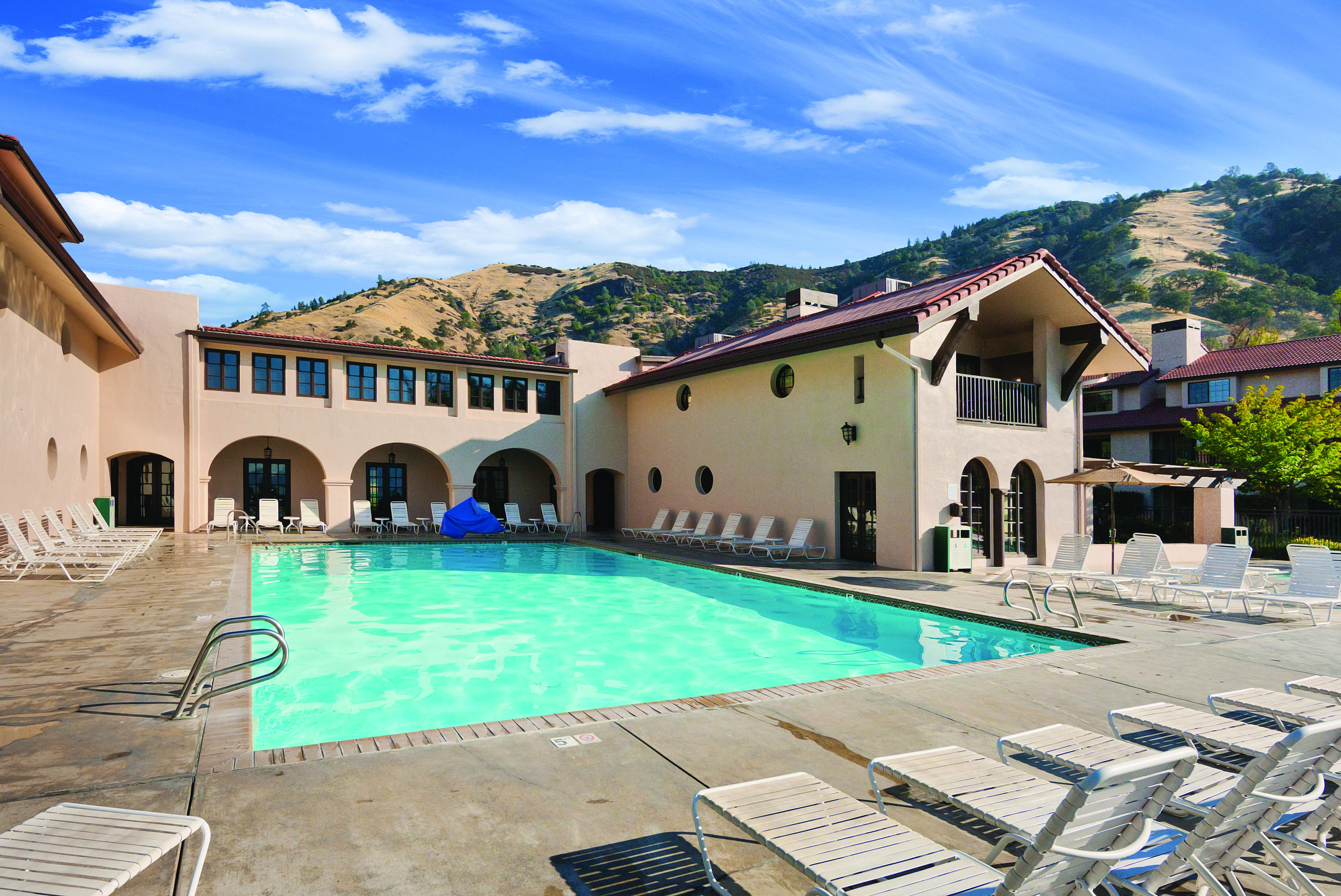 Pool at the WorldMark Clear Lake in Nice, California