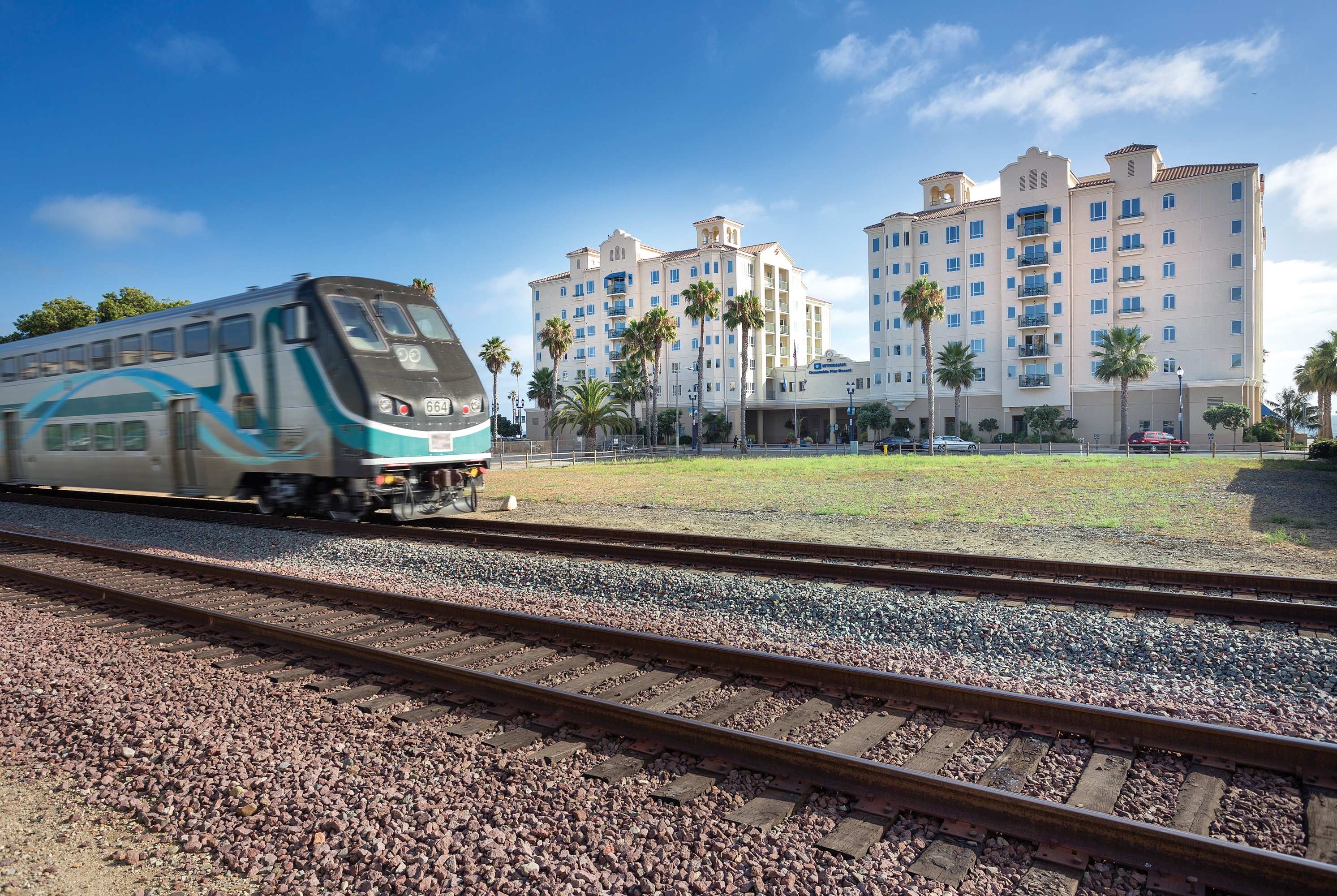 Scenic Image of Club Wyndham Oceanside Pier Resort hotel in Oceanside, California