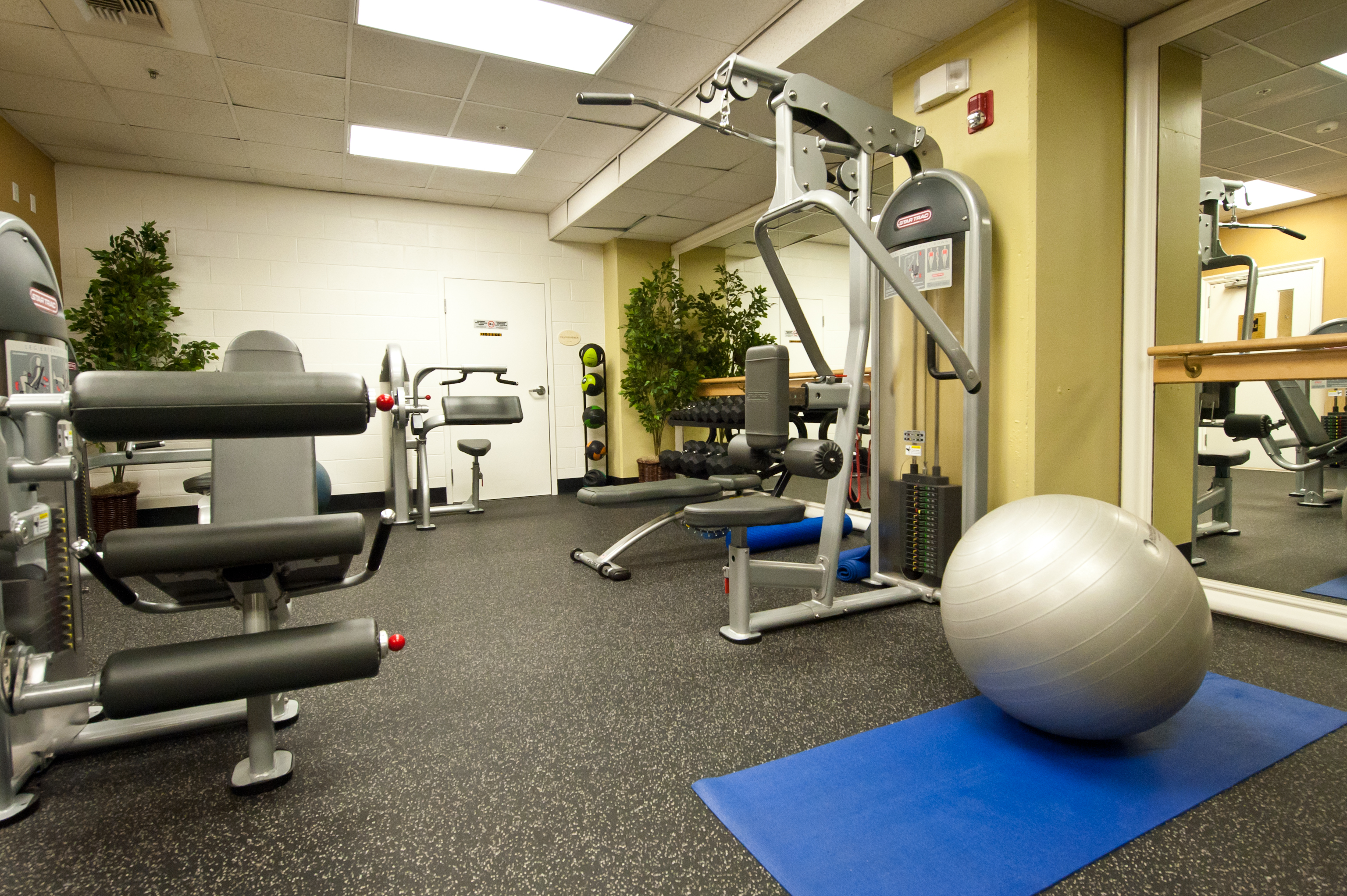 Fitness room at Club Wyndham Harbour Lights in San Diego, California