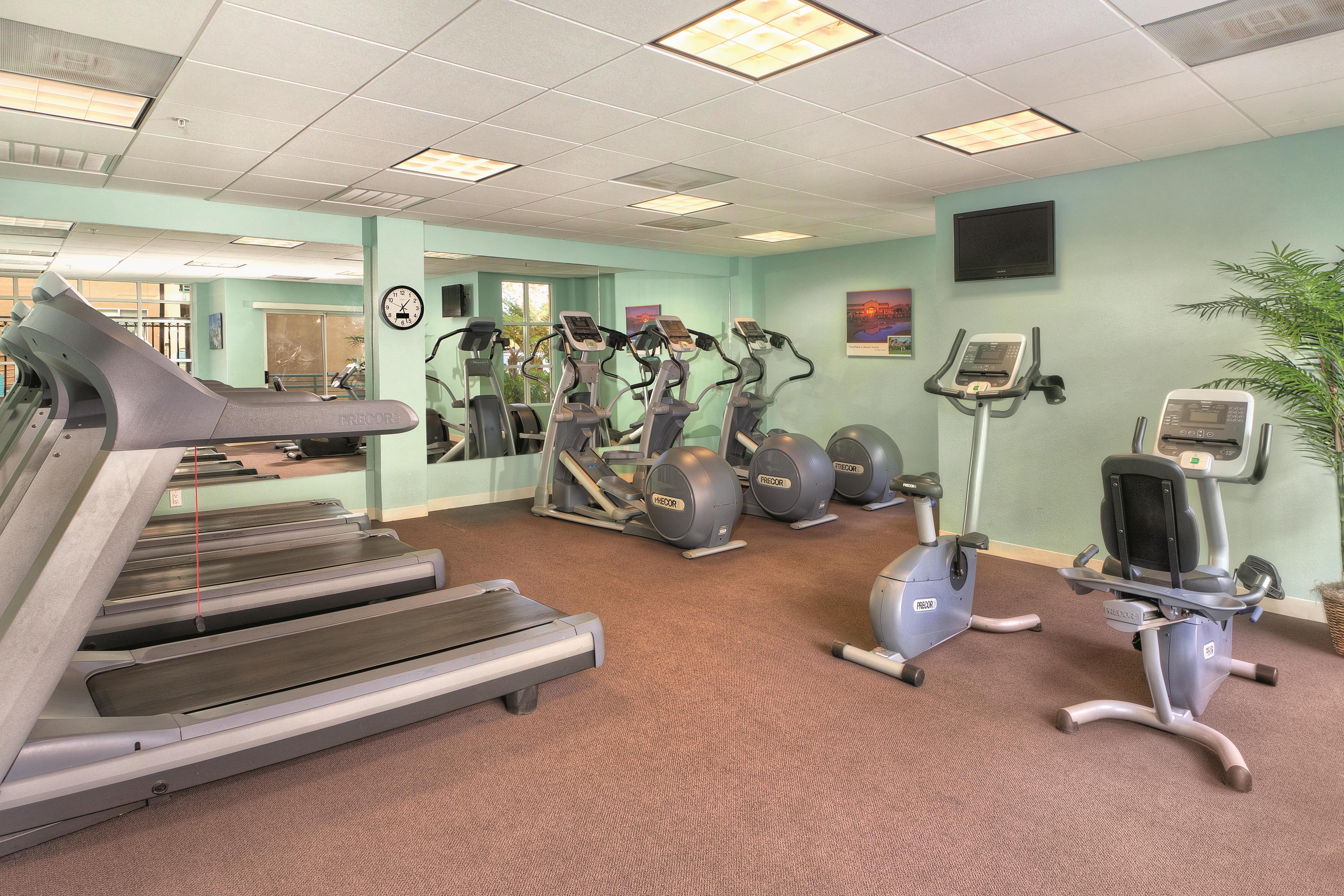 Fitness room at WorldMark San Diego - Mission Valley in San Diego, California