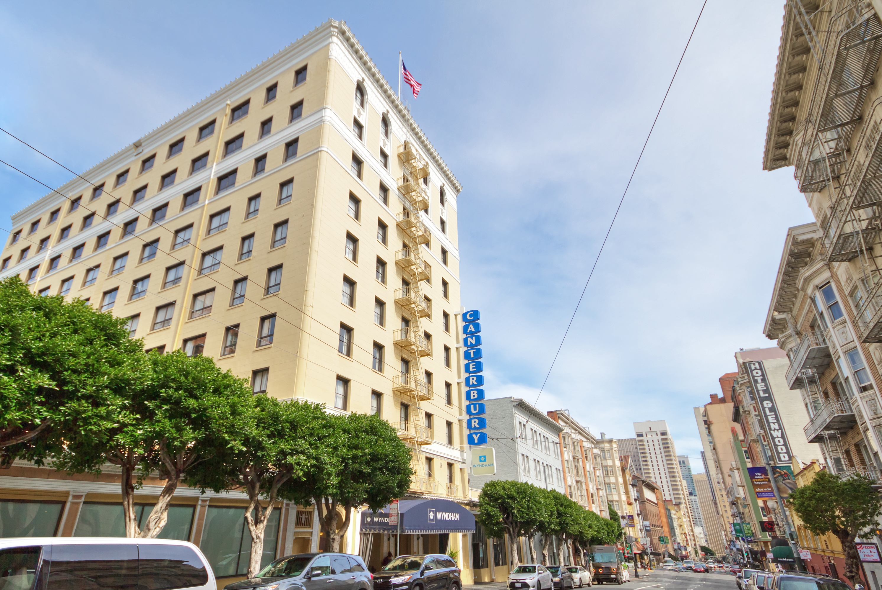 Front Exterior Image of Club Wyndham Canterbury hotel in San Francisco, California