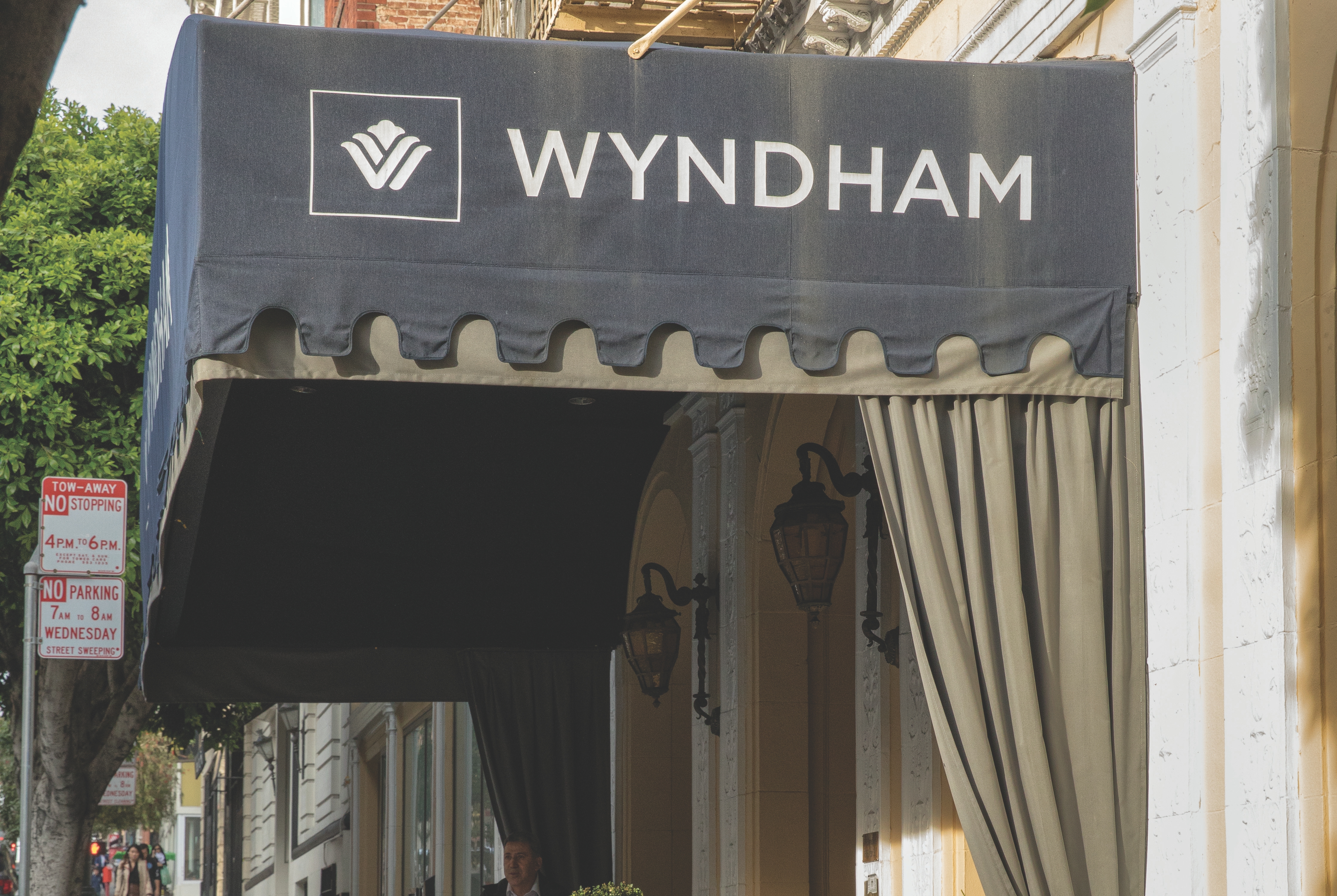 Exterior of Club Wyndham Canterbury hotel in San Francisco, California