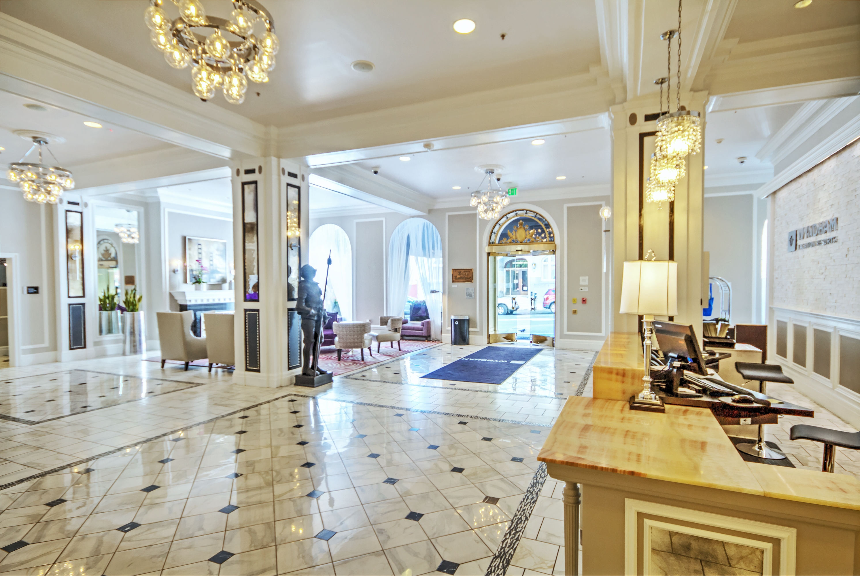 Club Wyndham Canterbury reception in San Francisco, California