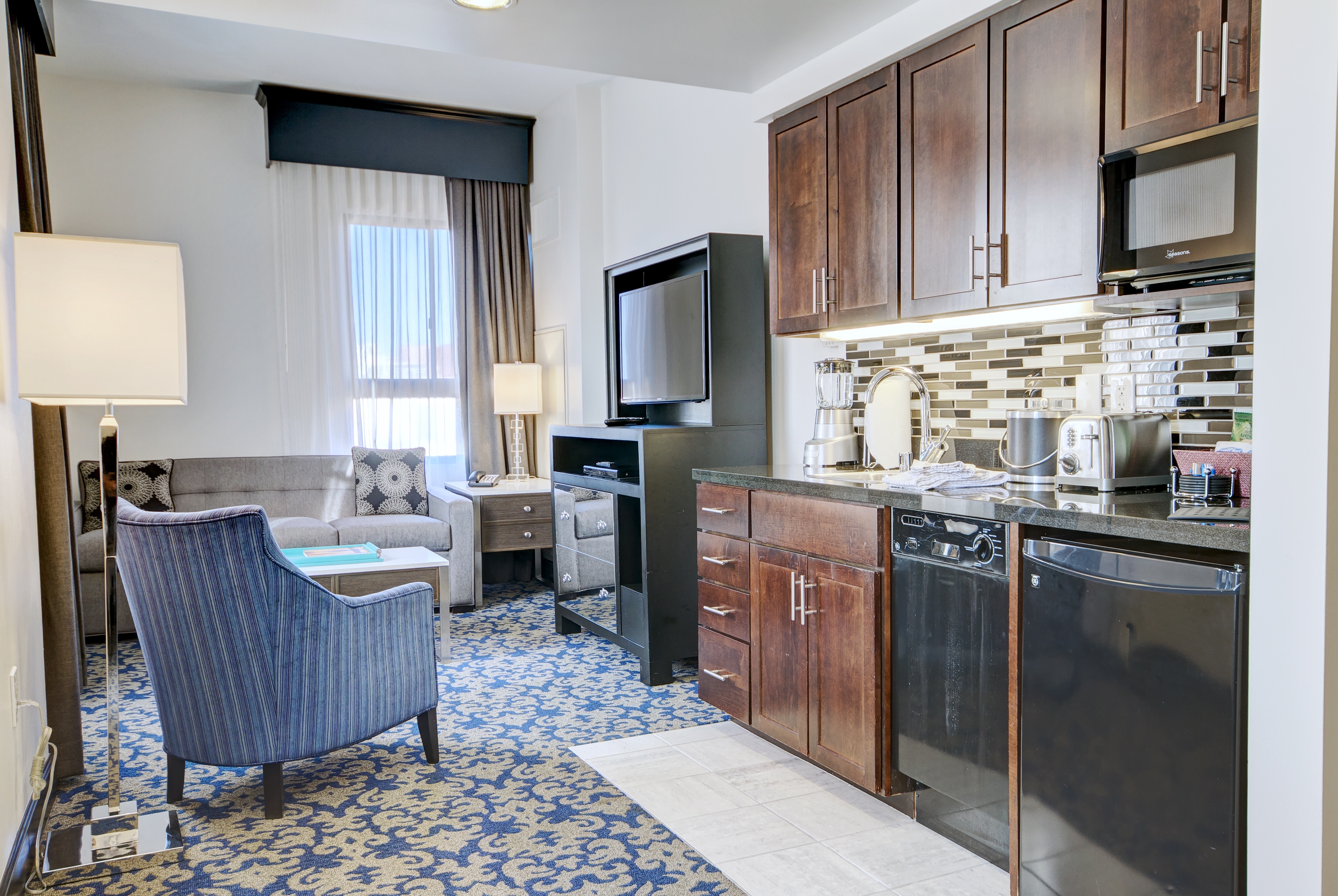 Club Wyndham Canterbury suite kitchen in San Francisco, California
