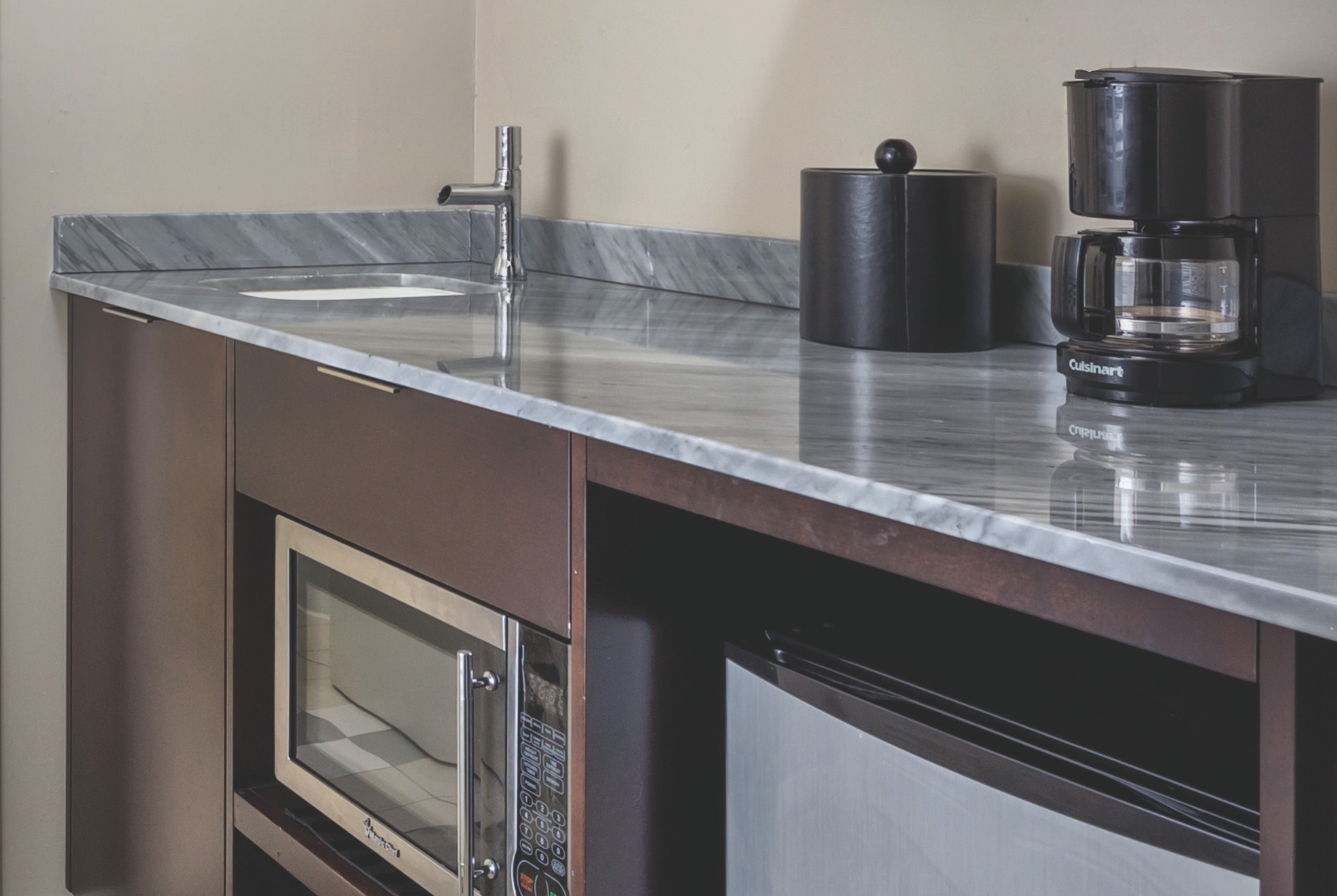 The Donatello suite kitchen in San Francisco, California