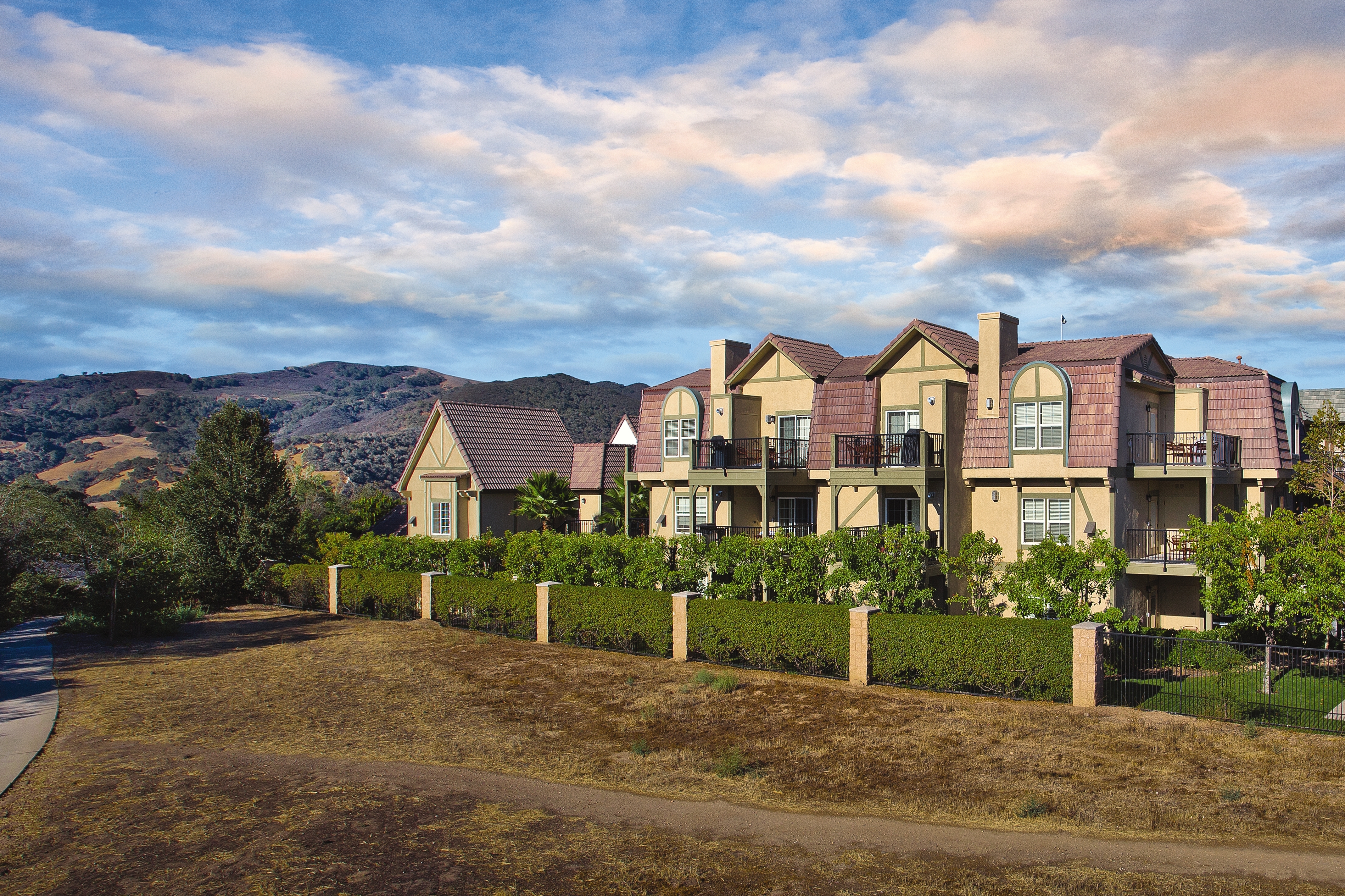 Exterior Day Image of WorldMark Solvang hotel in Solvang, California