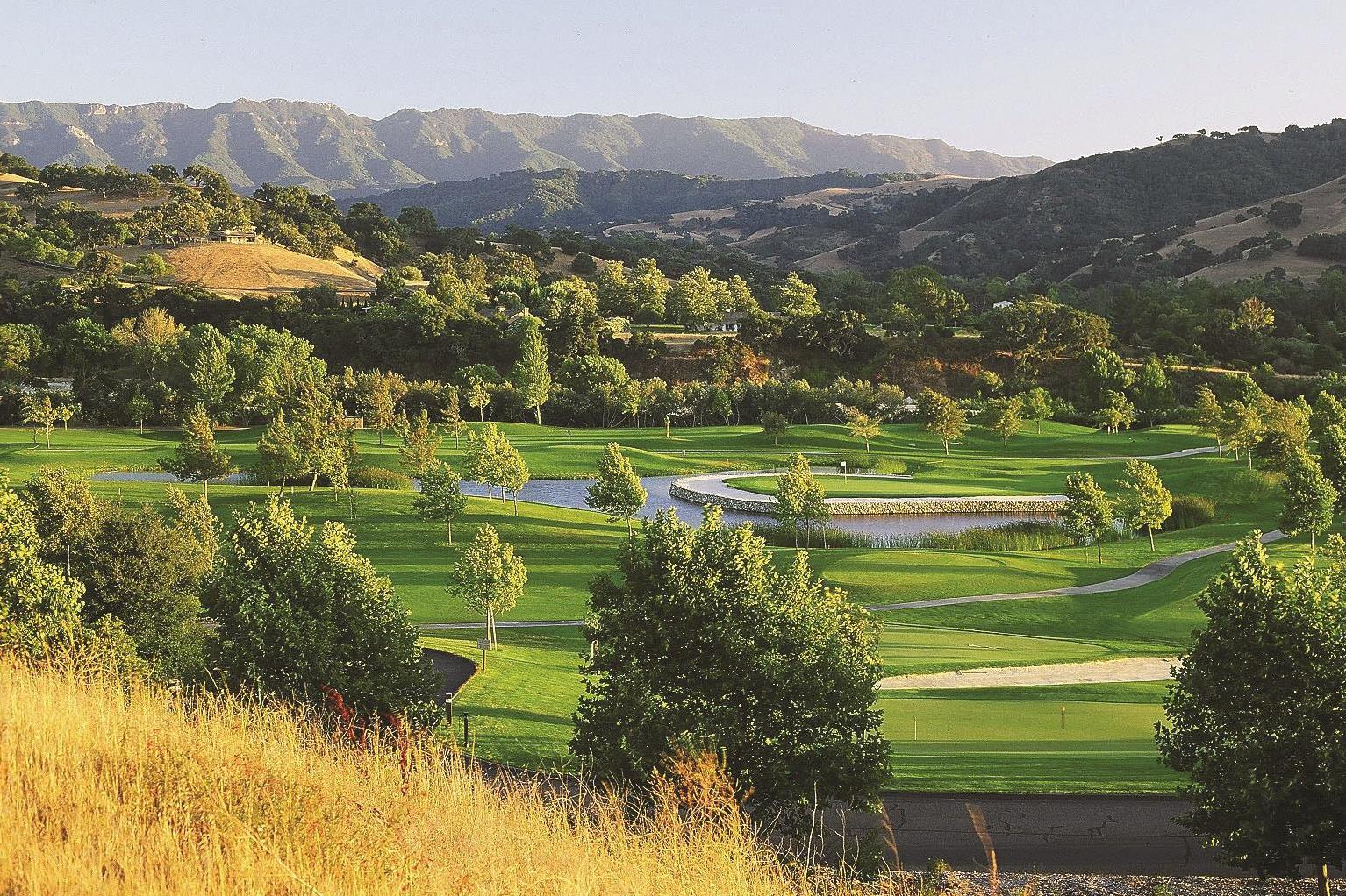 Golf course at WorldMark Solvang in Solvang, California