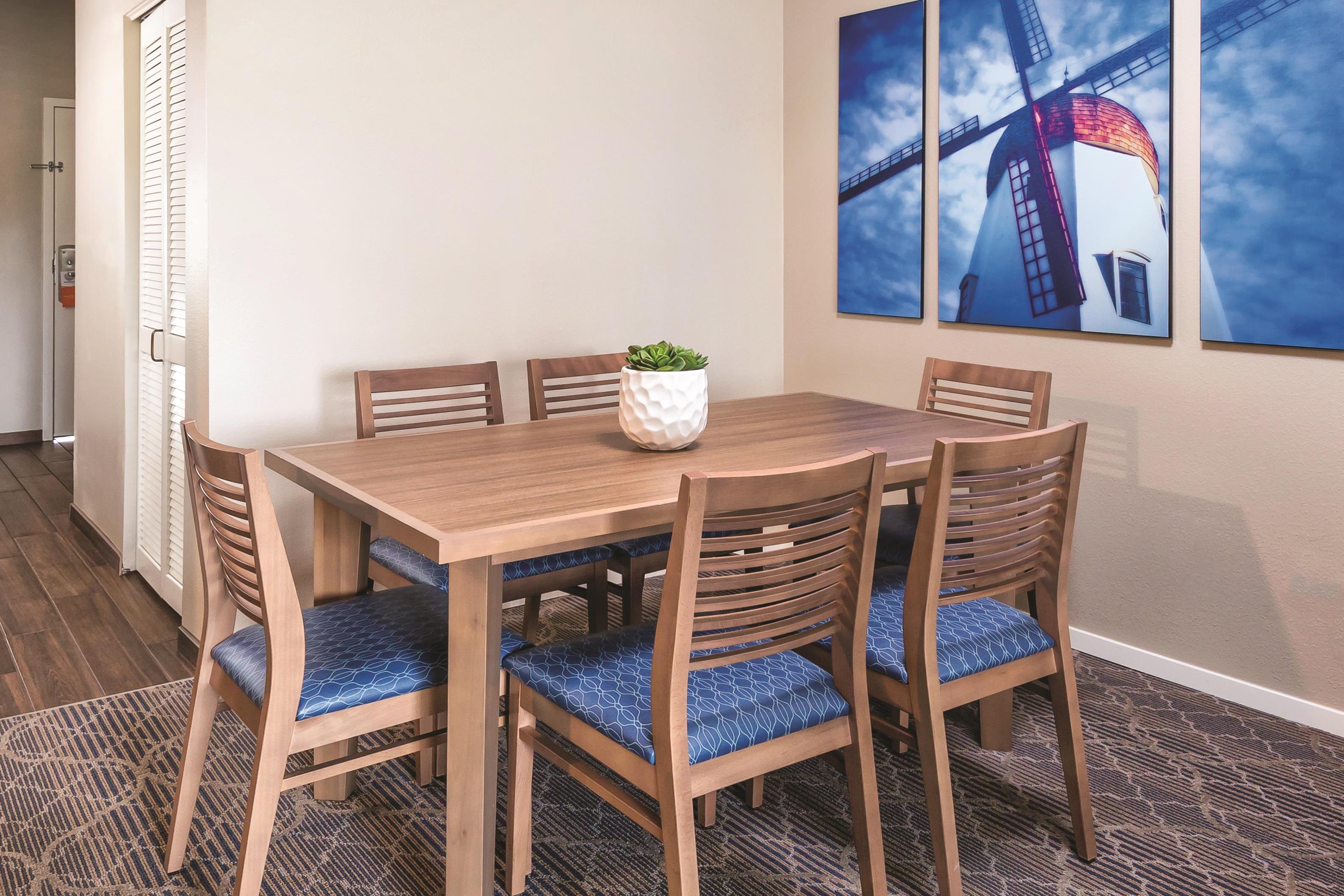 Guest room kitchen at WorldMark Solvang in Solvang, California