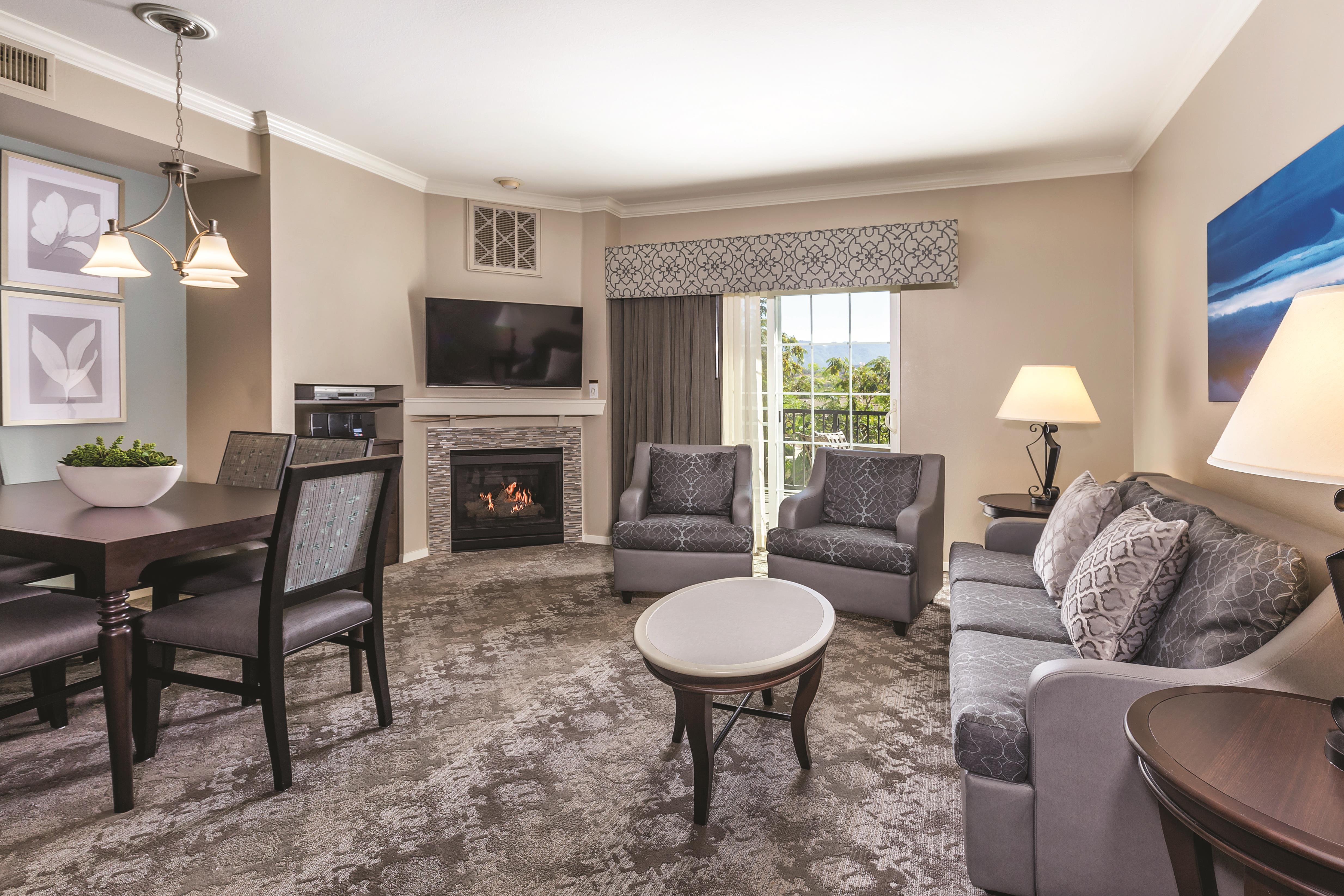 Guest room feature at the WorldMark Solvang in Solvang, California