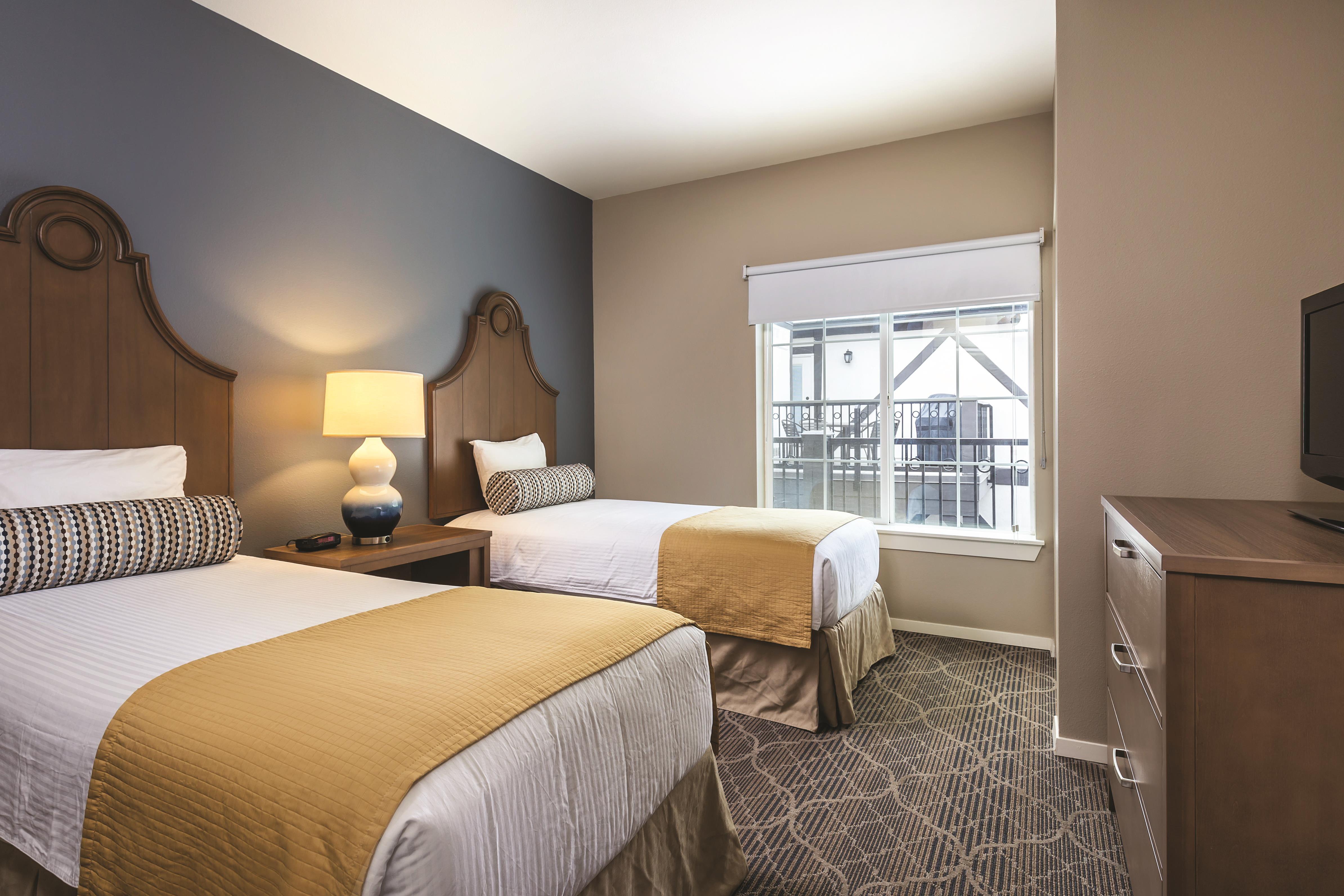 Guest room feature at the WorldMark Solvang in Solvang, California