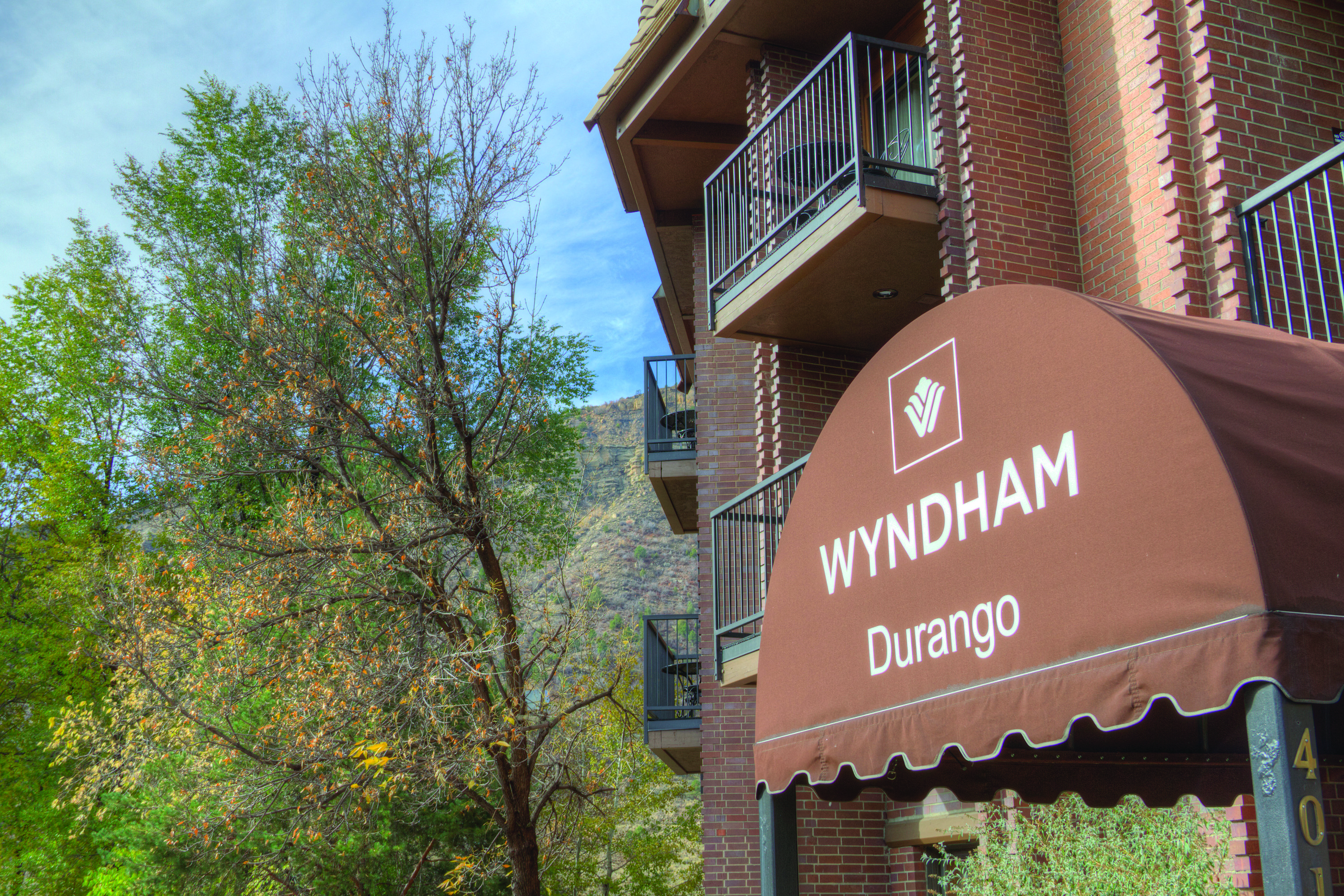 Exterior of Club Wyndham Durango hotel in Durango, Colorado