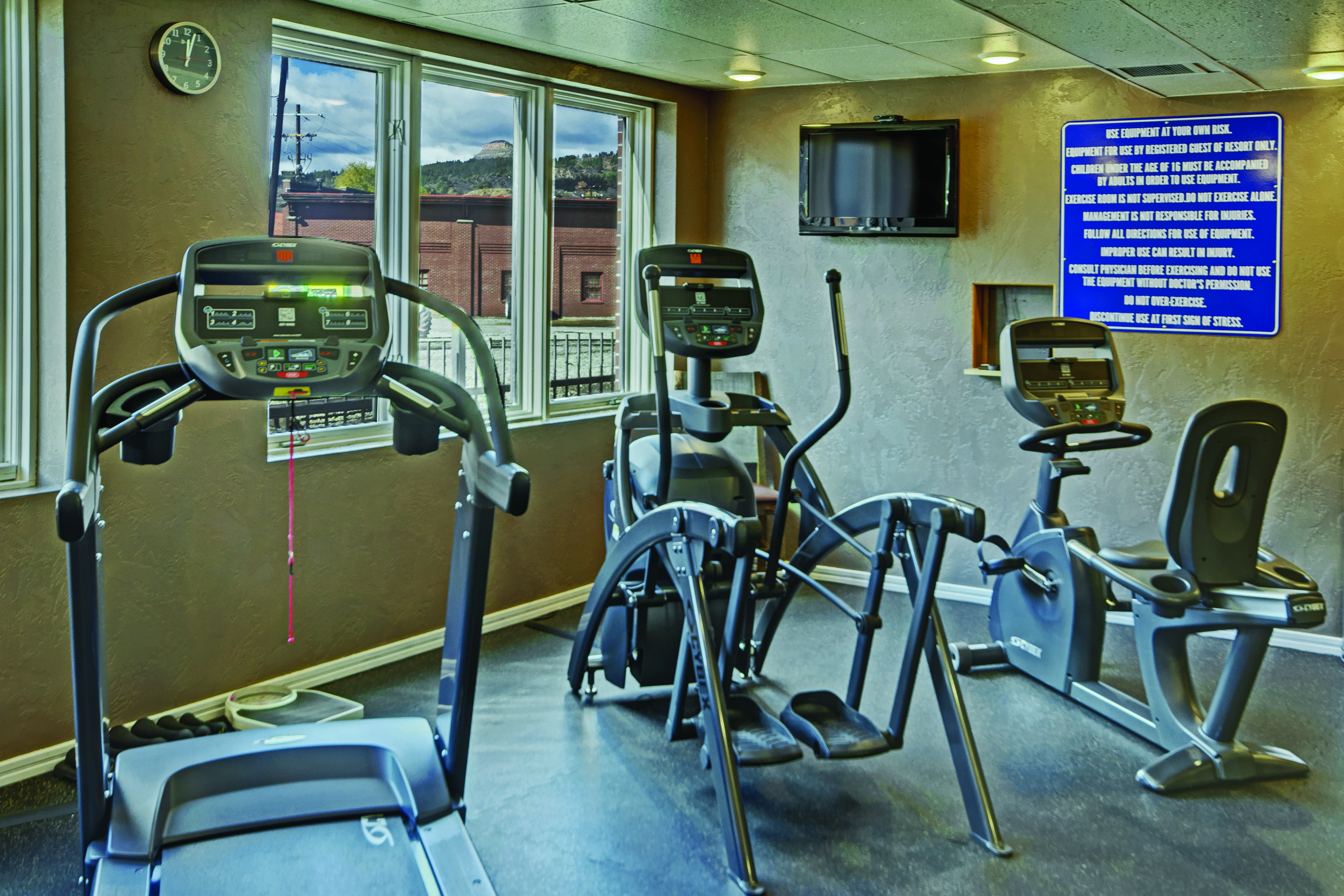 Fitness room at Club Wyndham Durango in Durango, Colorado