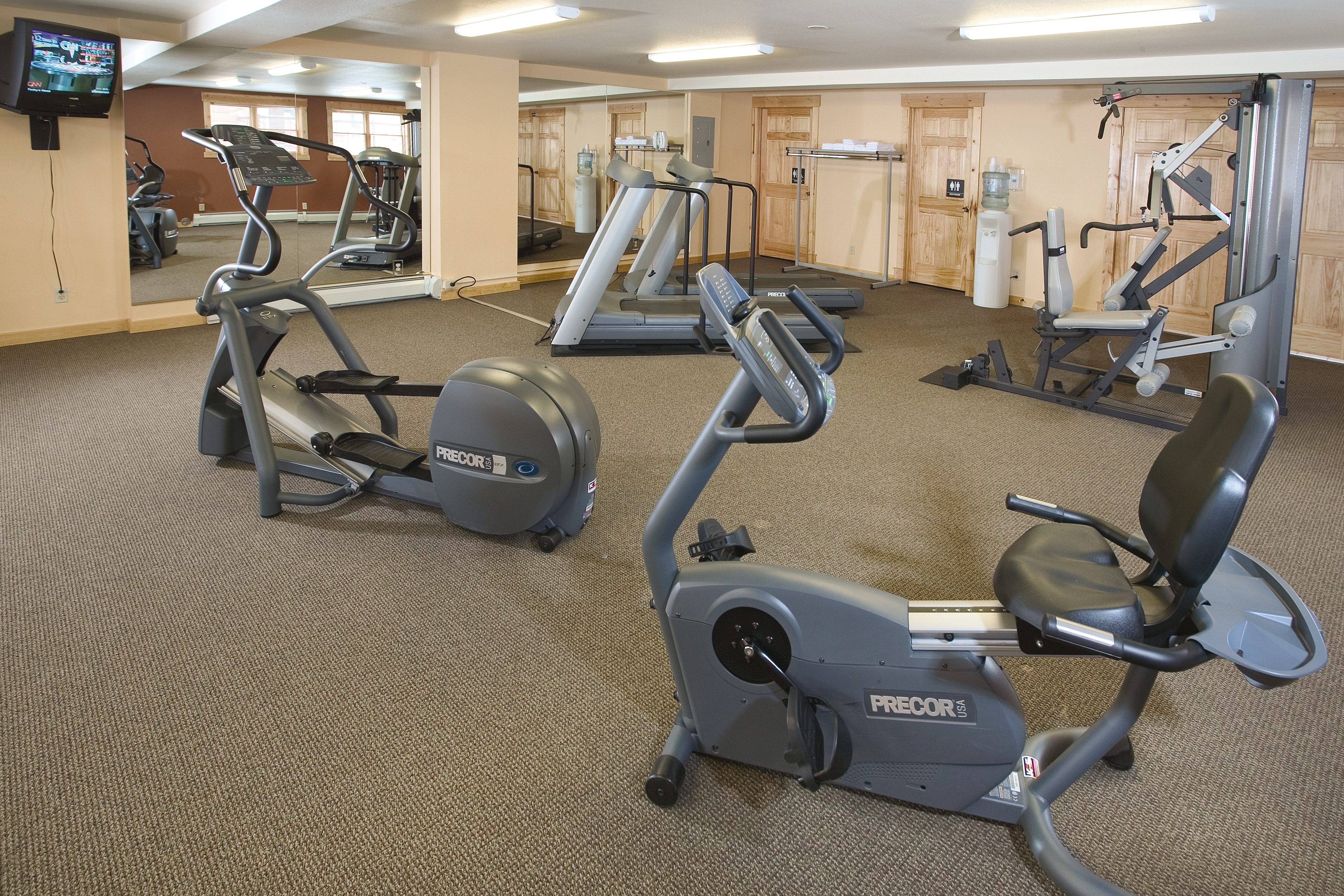Fitness room at WorldMark Estes Park in Estes Park, Colorado
