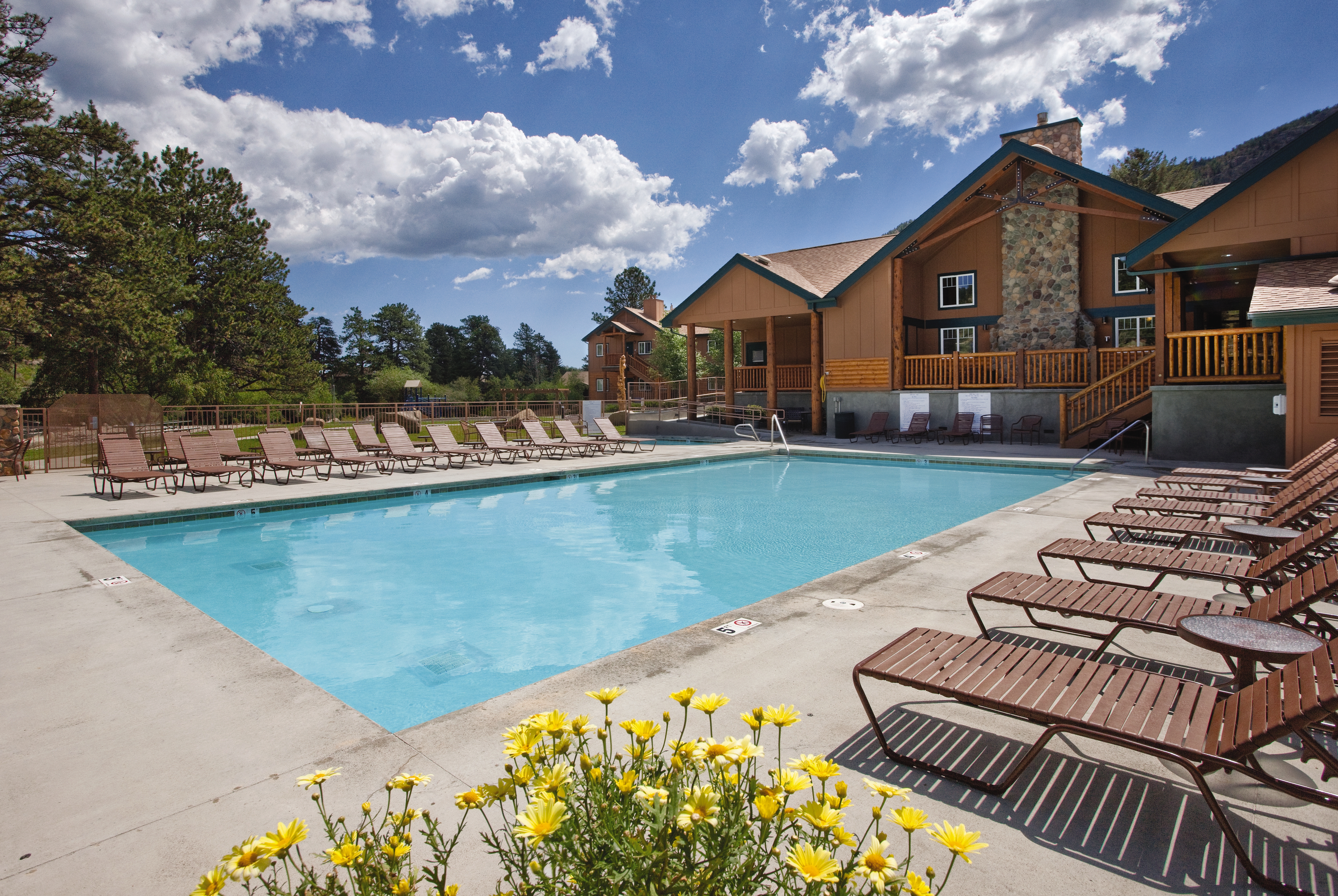 Pool at the WorldMark Estes Park in Estes Park, Colorado