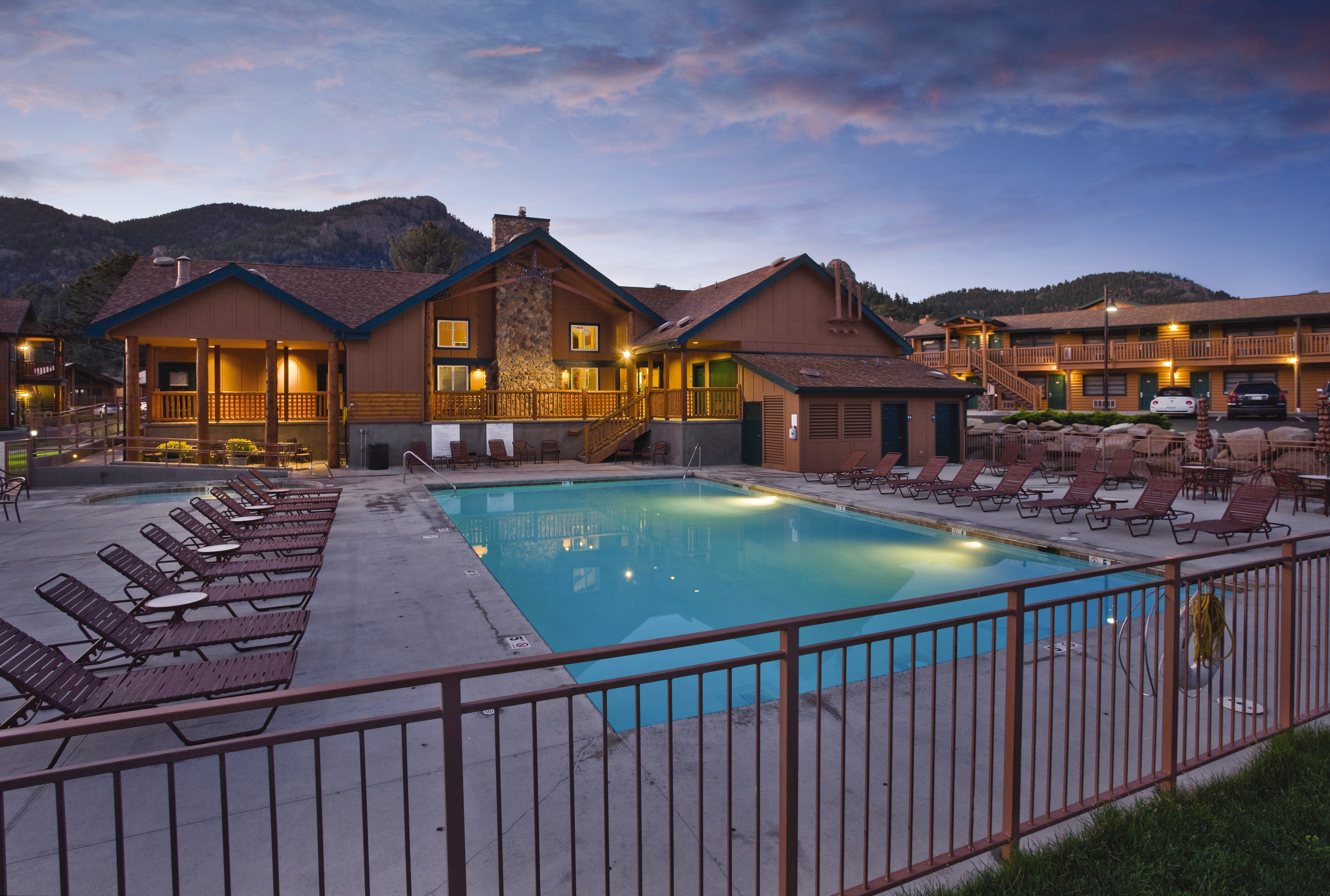 Pool at the WorldMark Estes Park in Estes Park, Colorado