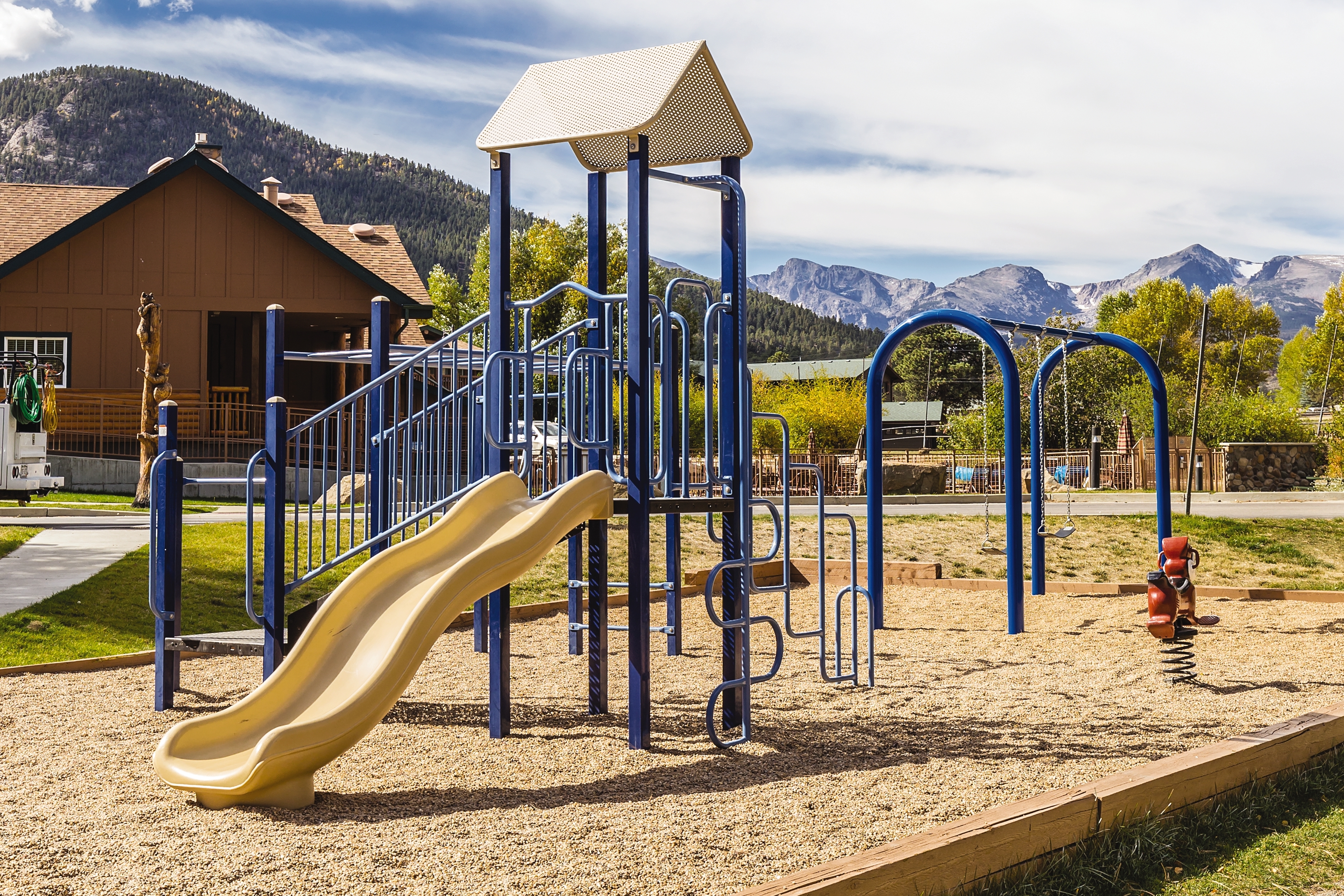 Playground at WorldMark Estes Park in Estes Park, Colorado